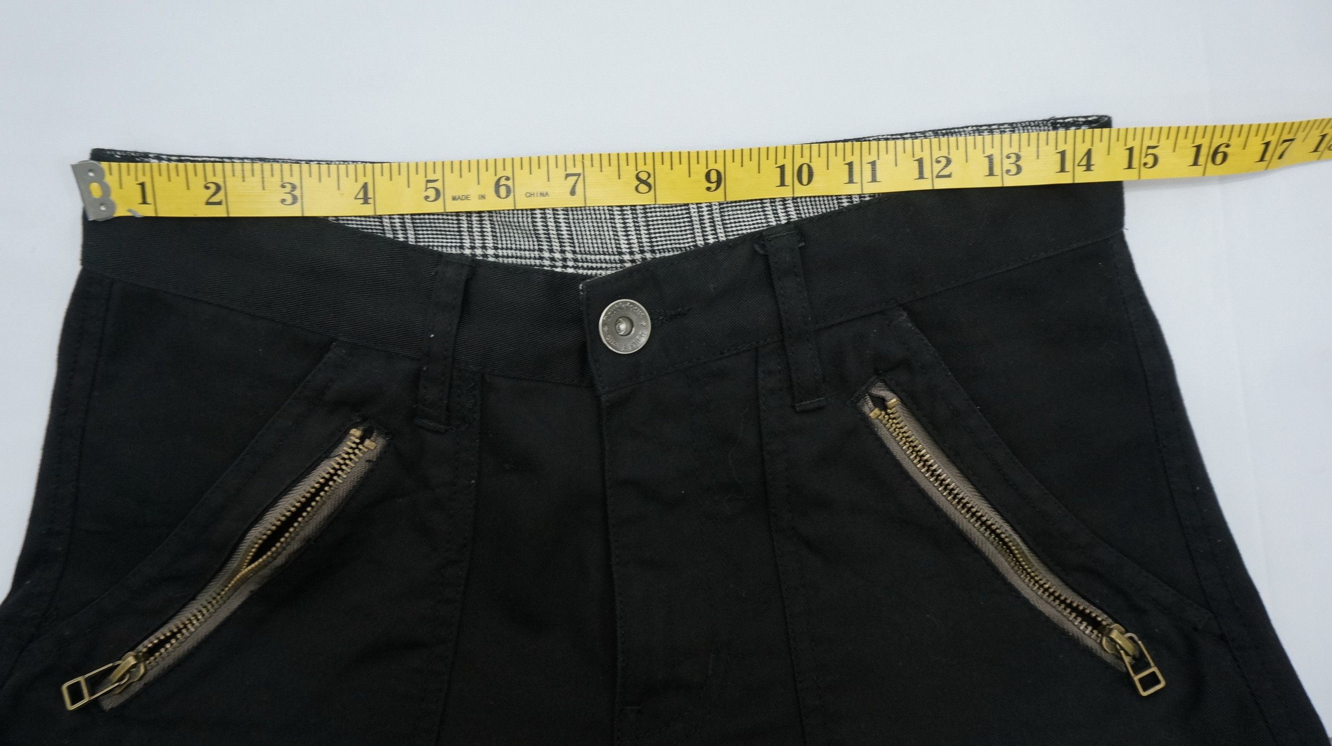 Japanese Brand Japan DOUBLE FOCUS Black Cargo Pants Size US 29 - 16 Thumbnail