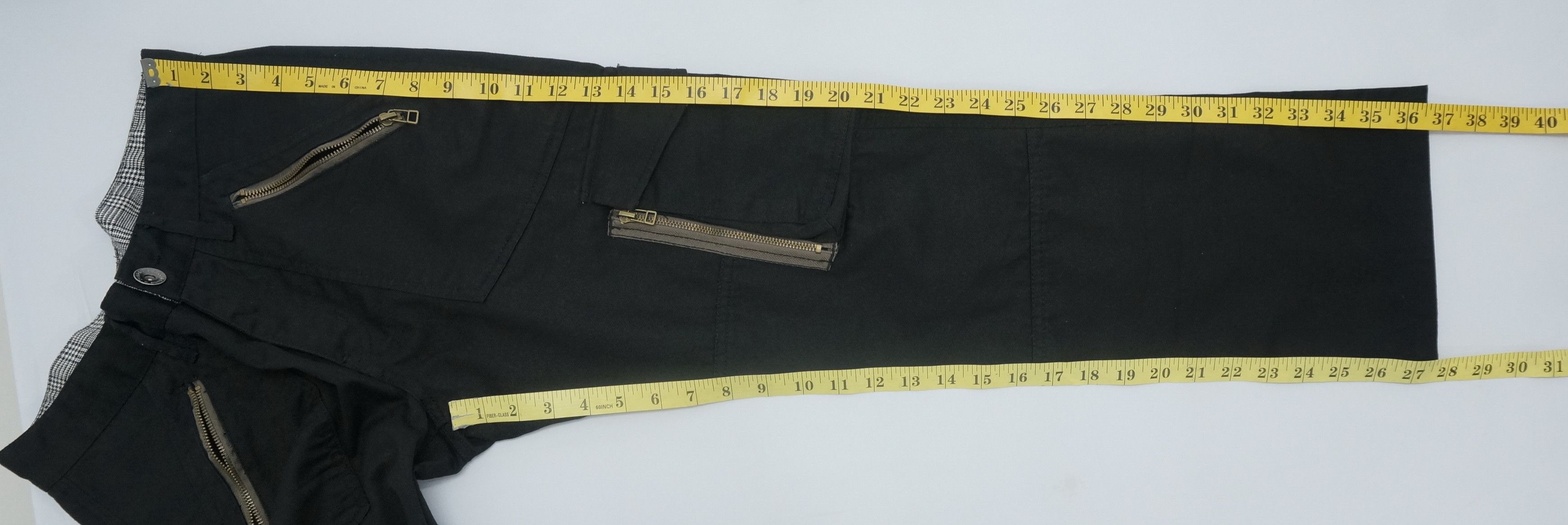 Japanese Brand Japan DOUBLE FOCUS Black Cargo Pants Size US 29 - 18 Thumbnail