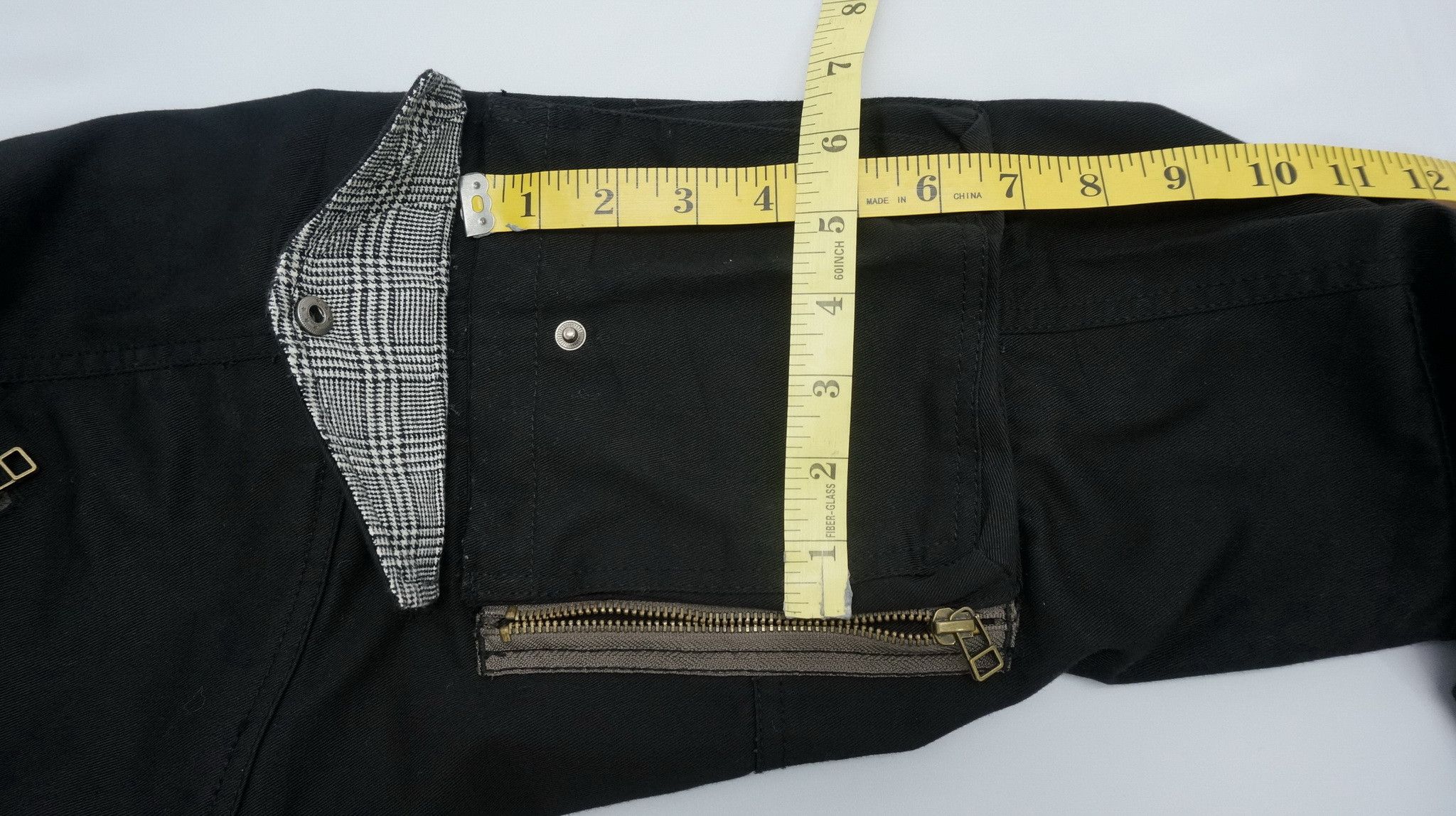 Japanese Brand Japan DOUBLE FOCUS Black Cargo Pants Size US 29 - 21 Thumbnail
