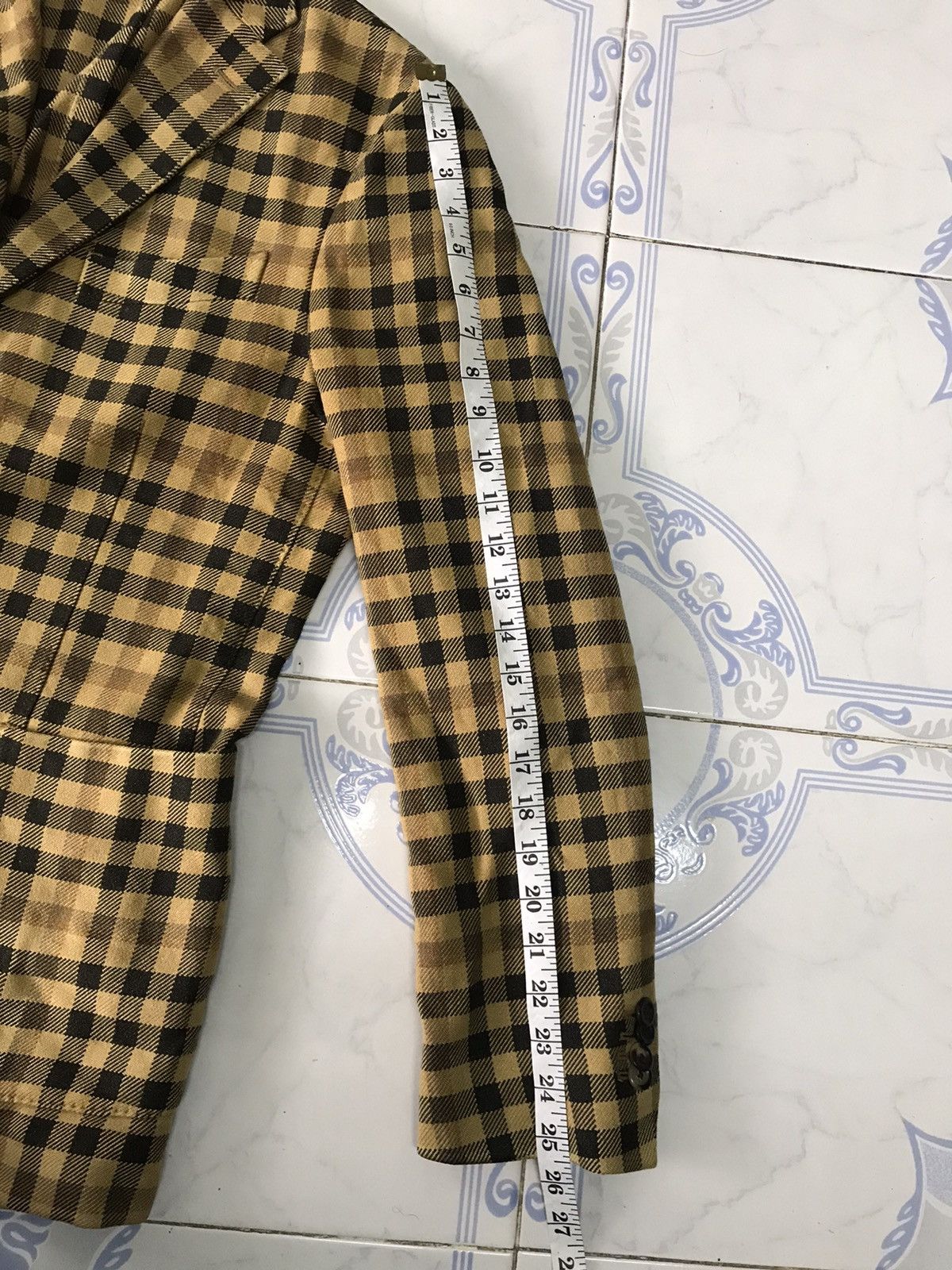 Boglioli Rare Checkered Boglioli K.Jacket Silk Made in Italy Size US M / EU 48-50 / 2 - 17 Thumbnail