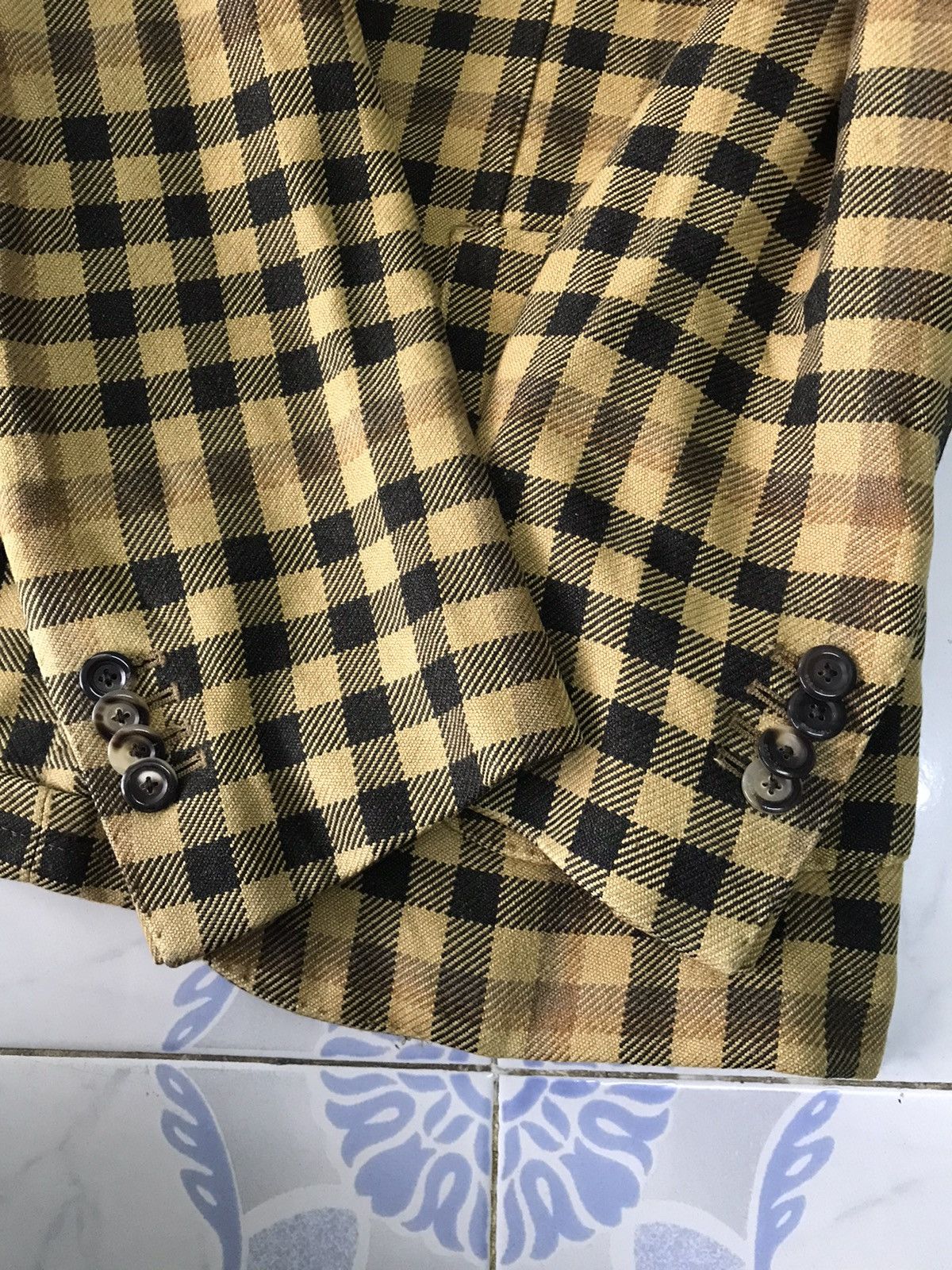 Boglioli Rare Checkered Boglioli K.Jacket Silk Made in Italy Size US M / EU 48-50 / 2 - 11 Thumbnail