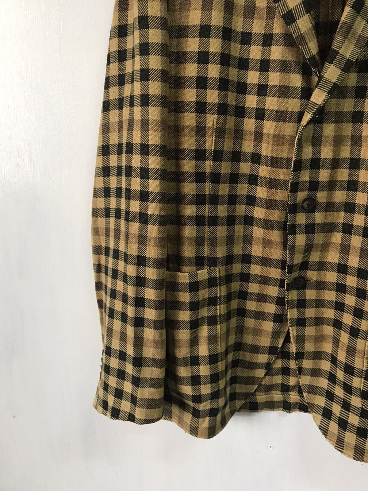 Boglioli Rare Checkered Boglioli K.Jacket Silk Made in Italy Size US M / EU 48-50 / 2 - 6 Thumbnail