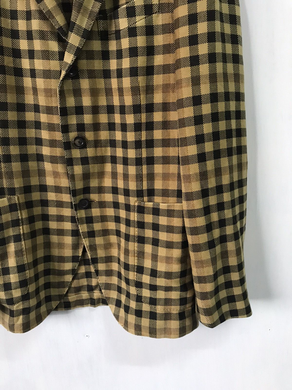 Boglioli Rare Checkered Boglioli K.Jacket Silk Made in Italy Size US M / EU 48-50 / 2 - 5 Thumbnail