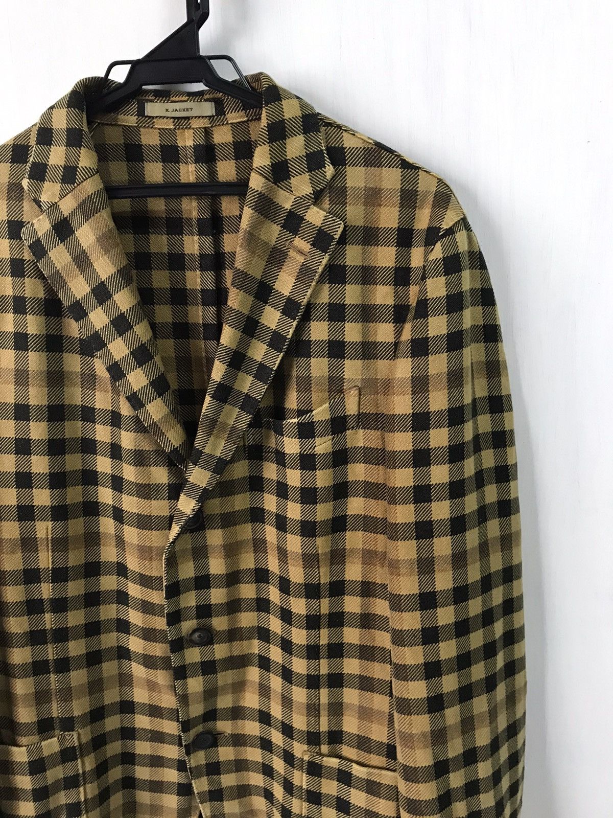 Boglioli Rare Checkered Boglioli K.Jacket Silk Made in Italy Size US M / EU 48-50 / 2 - 4 Thumbnail
