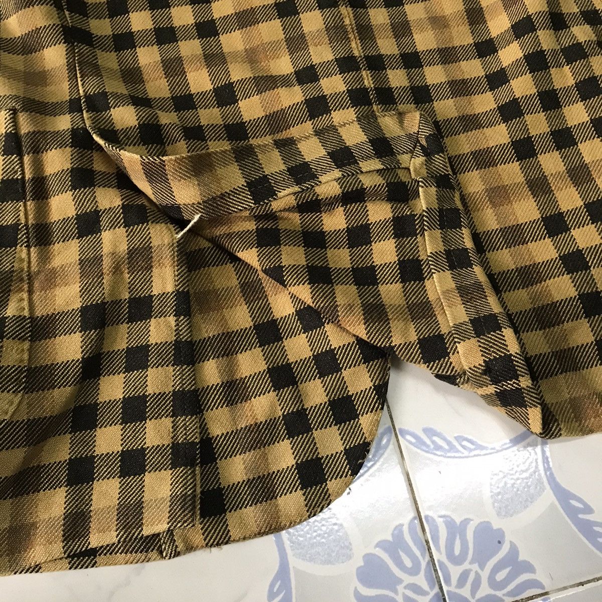 Boglioli Rare Checkered Boglioli K.Jacket Silk Made in Italy Size US M / EU 48-50 / 2 - 12 Thumbnail