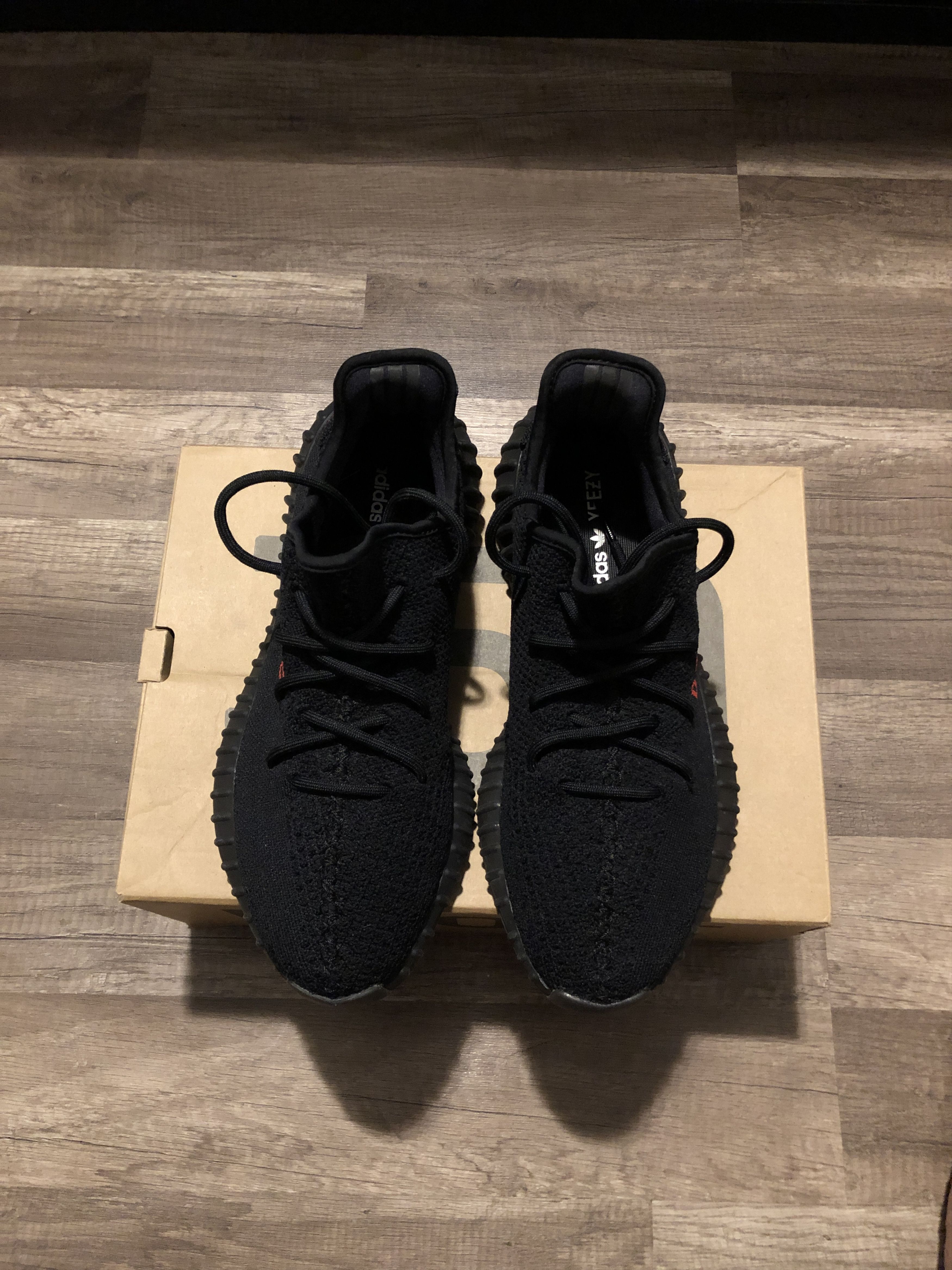 Adidas Yeezy Boost 350 V2 Bred Size US 10 / EU 43 - 1 Thumbnail