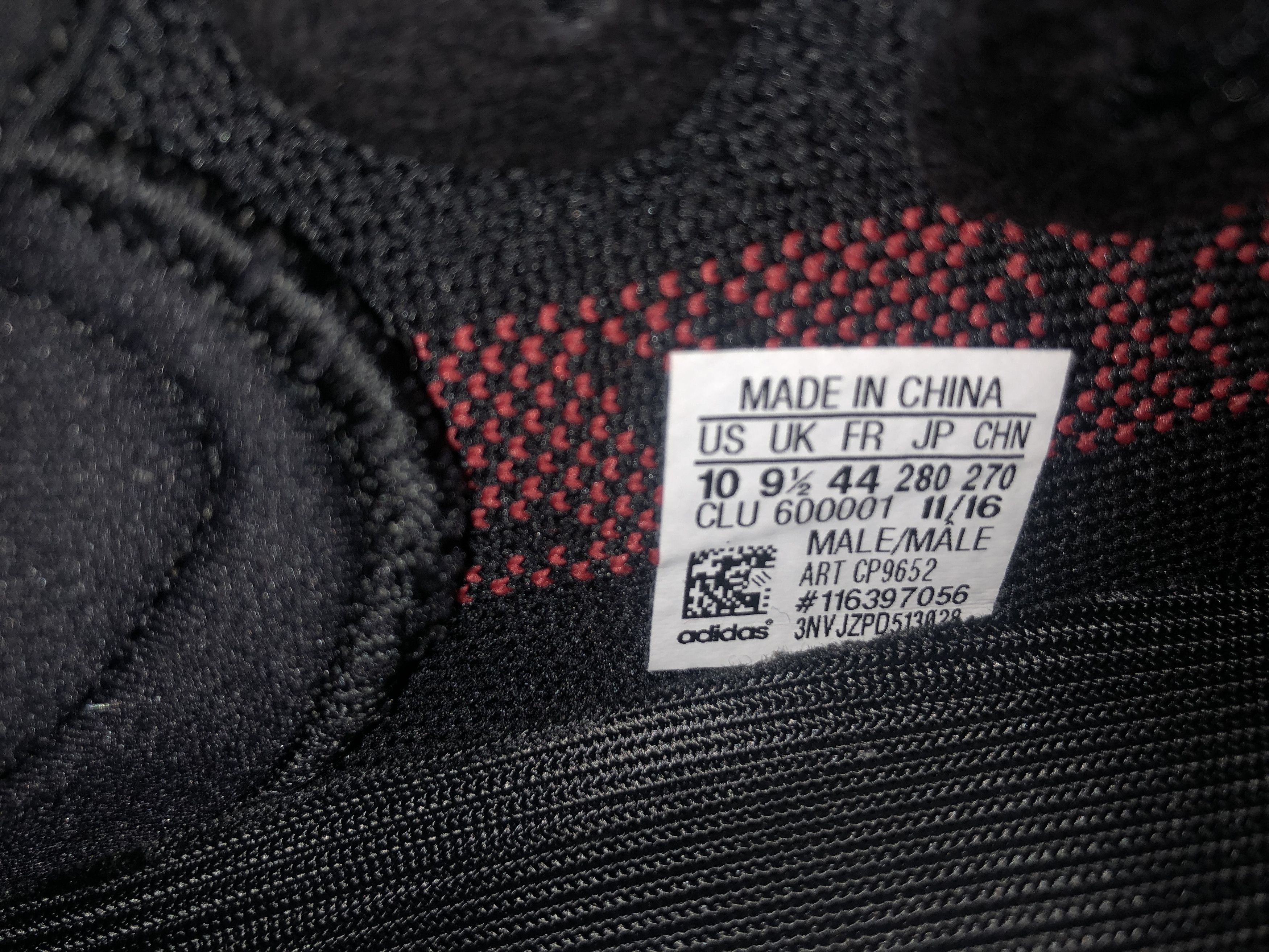 Adidas Yeezy Boost 350 V2 Bred Size US 10 / EU 43 - 6 Thumbnail