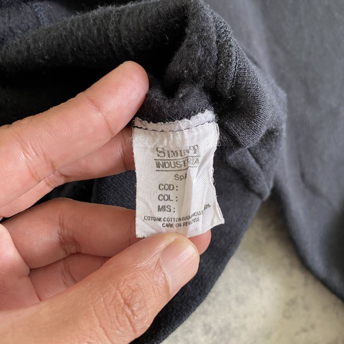 Armani Armani Jeans Embroidered Oversized Crewneck Sweatshirt Size US M / EU 48-50 / 2 - 8 Thumbnail