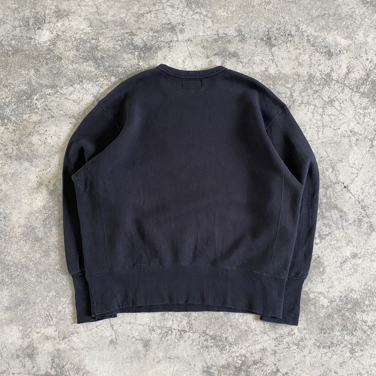 Armani Armani Jeans Embroidered Oversized Crewneck Sweatshirt Size US M / EU 48-50 / 2 - 5 Thumbnail