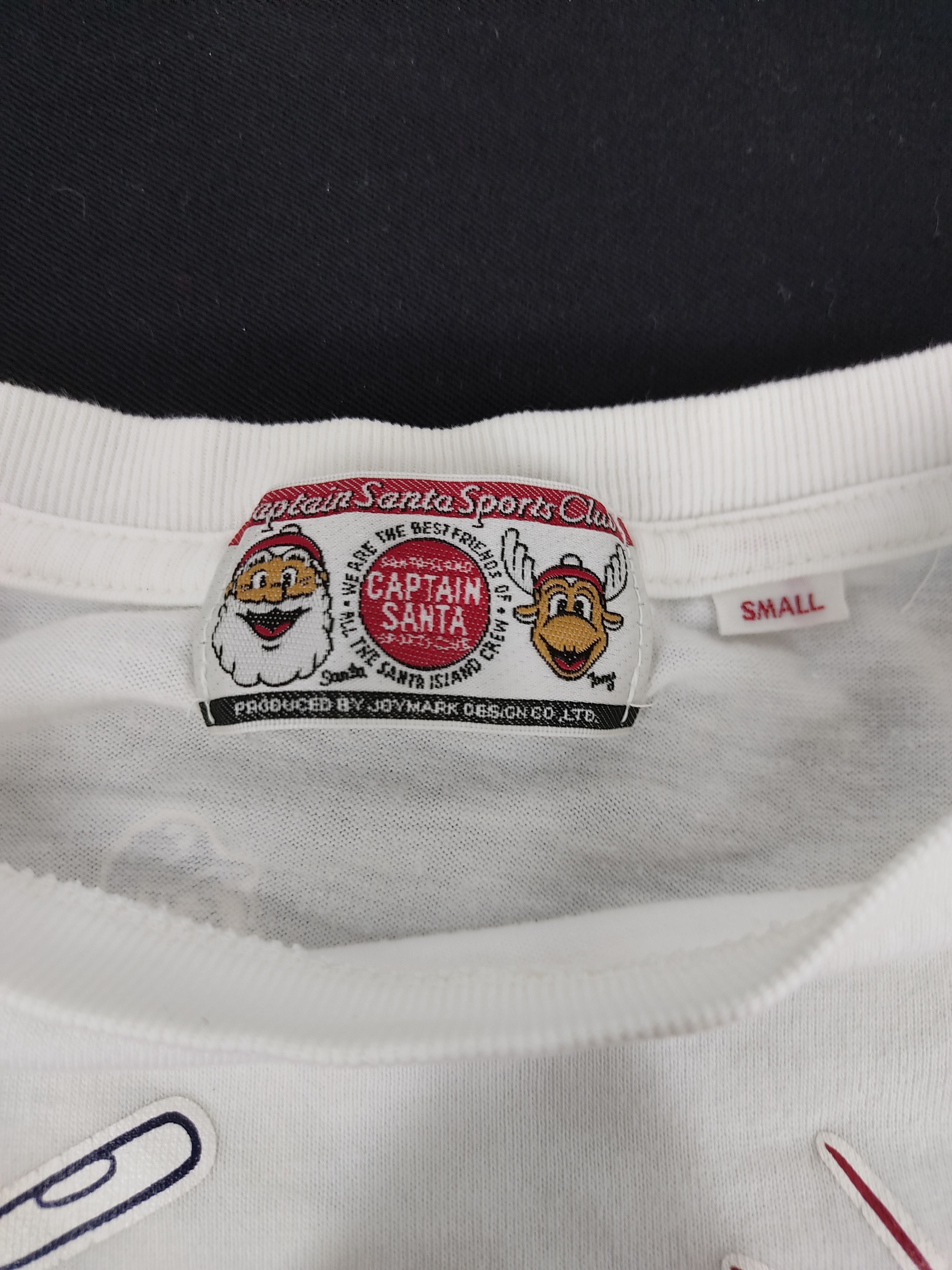 Japanese Brand Vintage Captain Santa Sport Club Printed Tee Spell Out Size US S / EU 44-46 / 1 - 4 Thumbnail