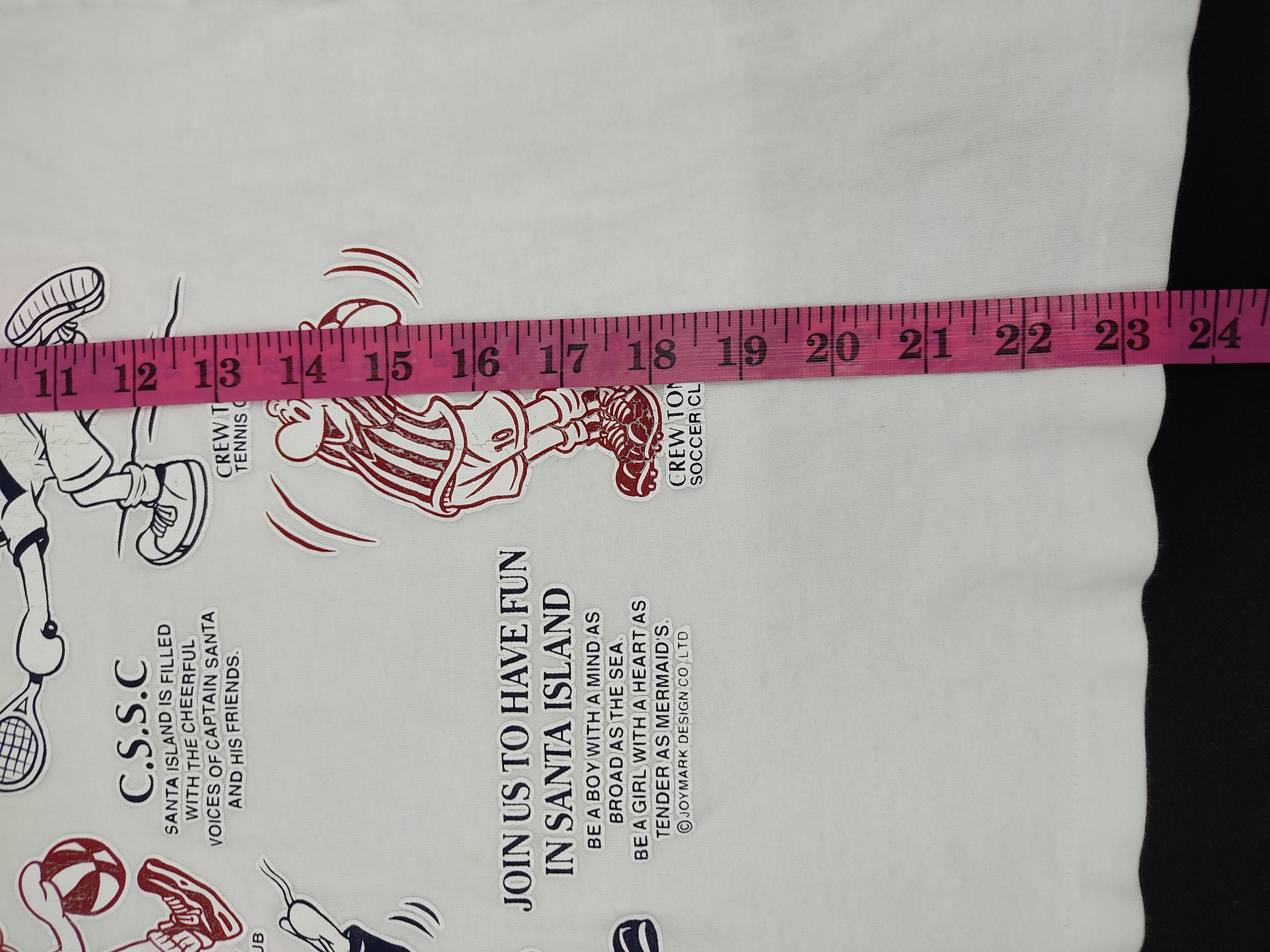 Japanese Brand Vintage Captain Santa Sport Club Printed Tee Spell Out Size US S / EU 44-46 / 1 - 7 Thumbnail