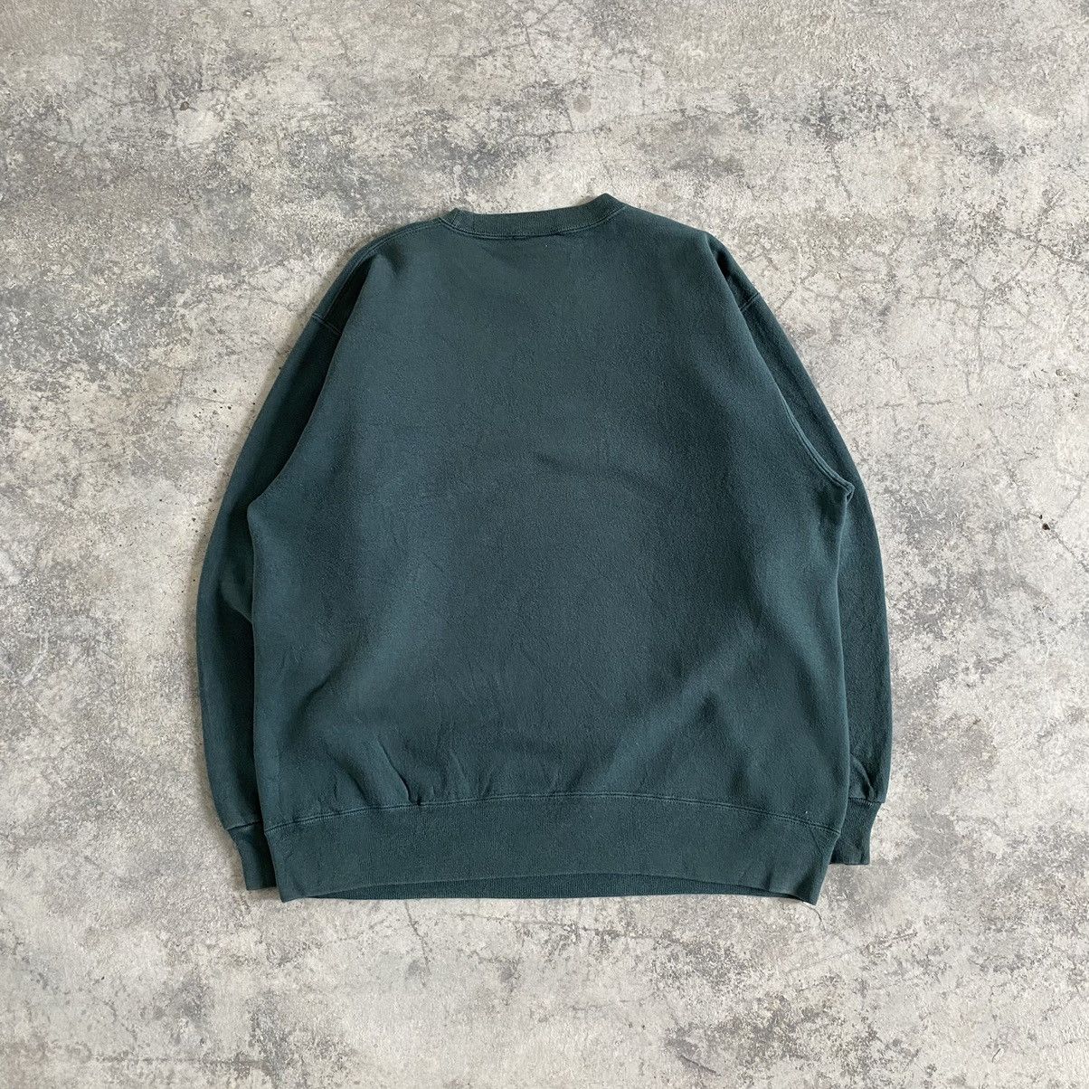 Champion Vintage 90’s Champion Faded Green Gusset V Sweashirt Size US XL / EU 56 / 4 - 8 Thumbnail