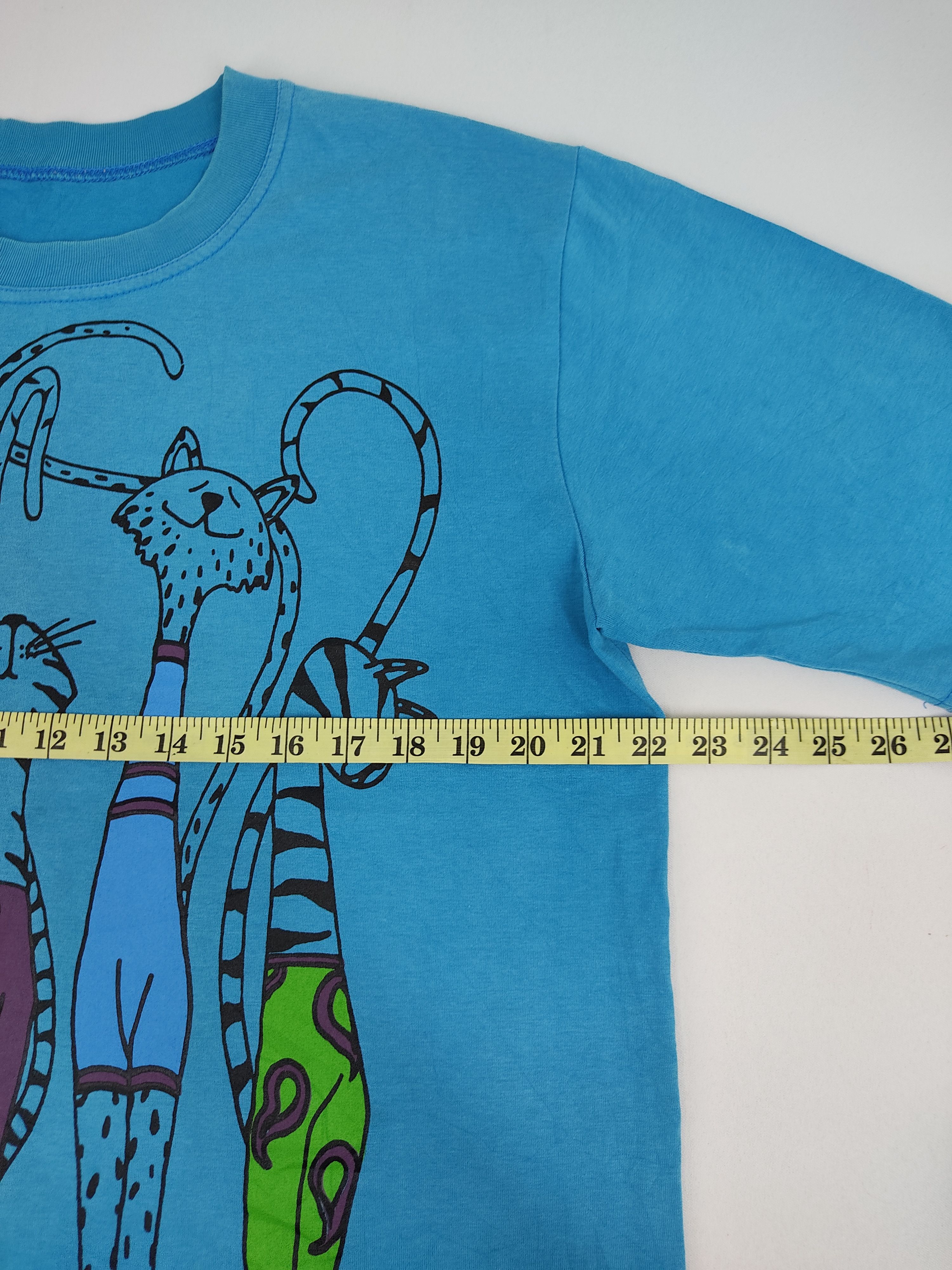 Cartoon Network Cats Animal Tee Cartoon Art Vintage Cat Lover Fashion Size US L / EU 52-54 / 3 - 5 Thumbnail