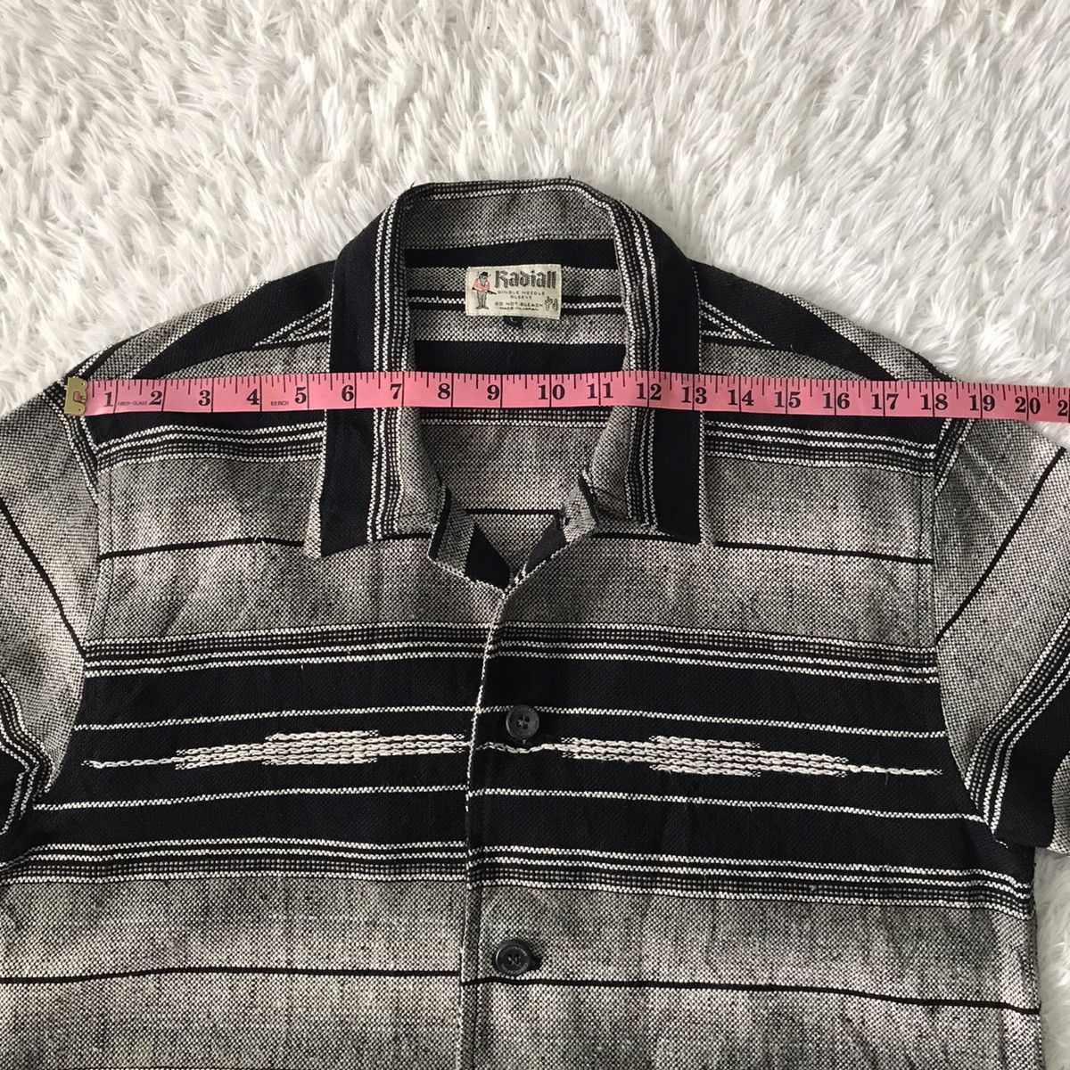 Japanese Brand 💥Vtg Radiall Single Needle Sleeve Jacket Cozy Like Navajo Size US L / EU 52-54 / 3 - 14 Thumbnail
