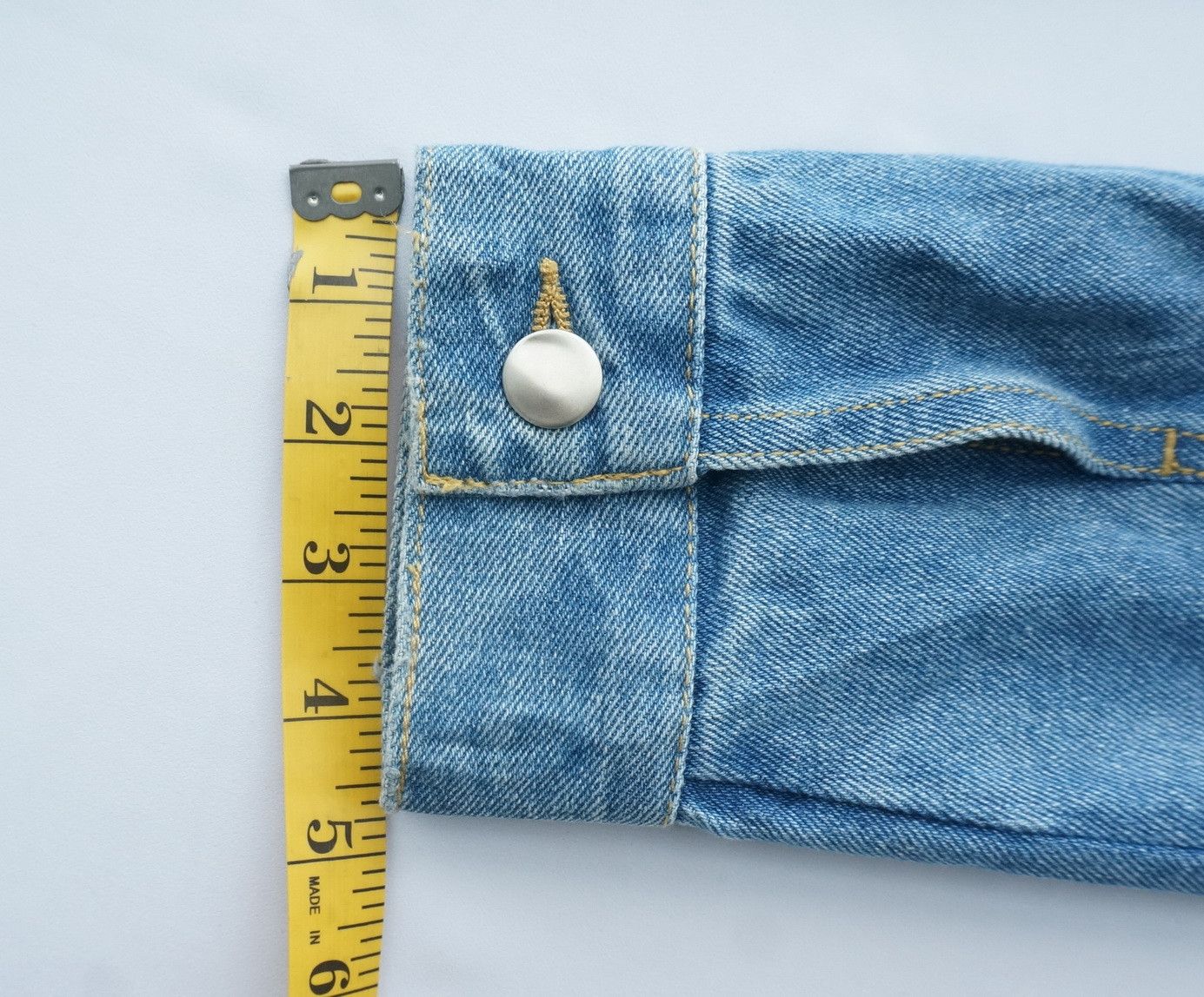 Japanese Brand ENVYM Japan Distressed Ripped Womens Denim Jacket Size XS / US 0-2 / IT 36-38 - 18 Thumbnail