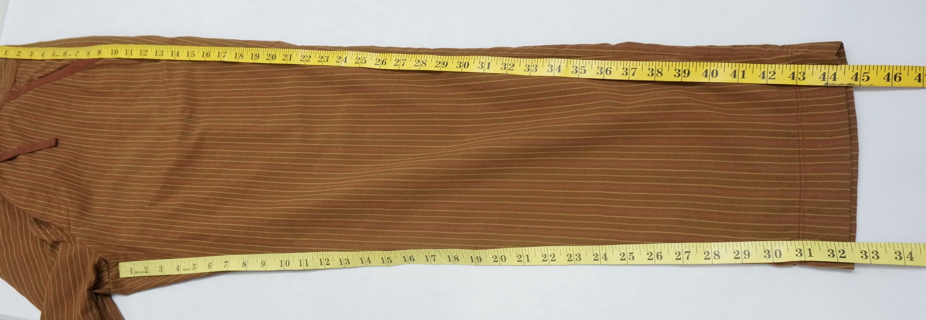 C.P. Company Rare! CP COMPANY Vintage Sunfaded Brown Striped Trouser Size US 39 - 14 Thumbnail