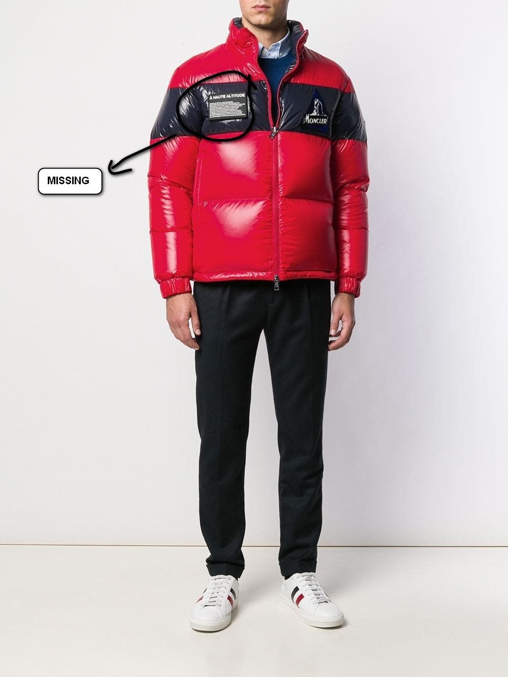 Moncler MONCLER Gary red quilted down patch hooded jacket - 3XL / 6 Size US XXL / EU 58 / 5 - 2 Thumbnail