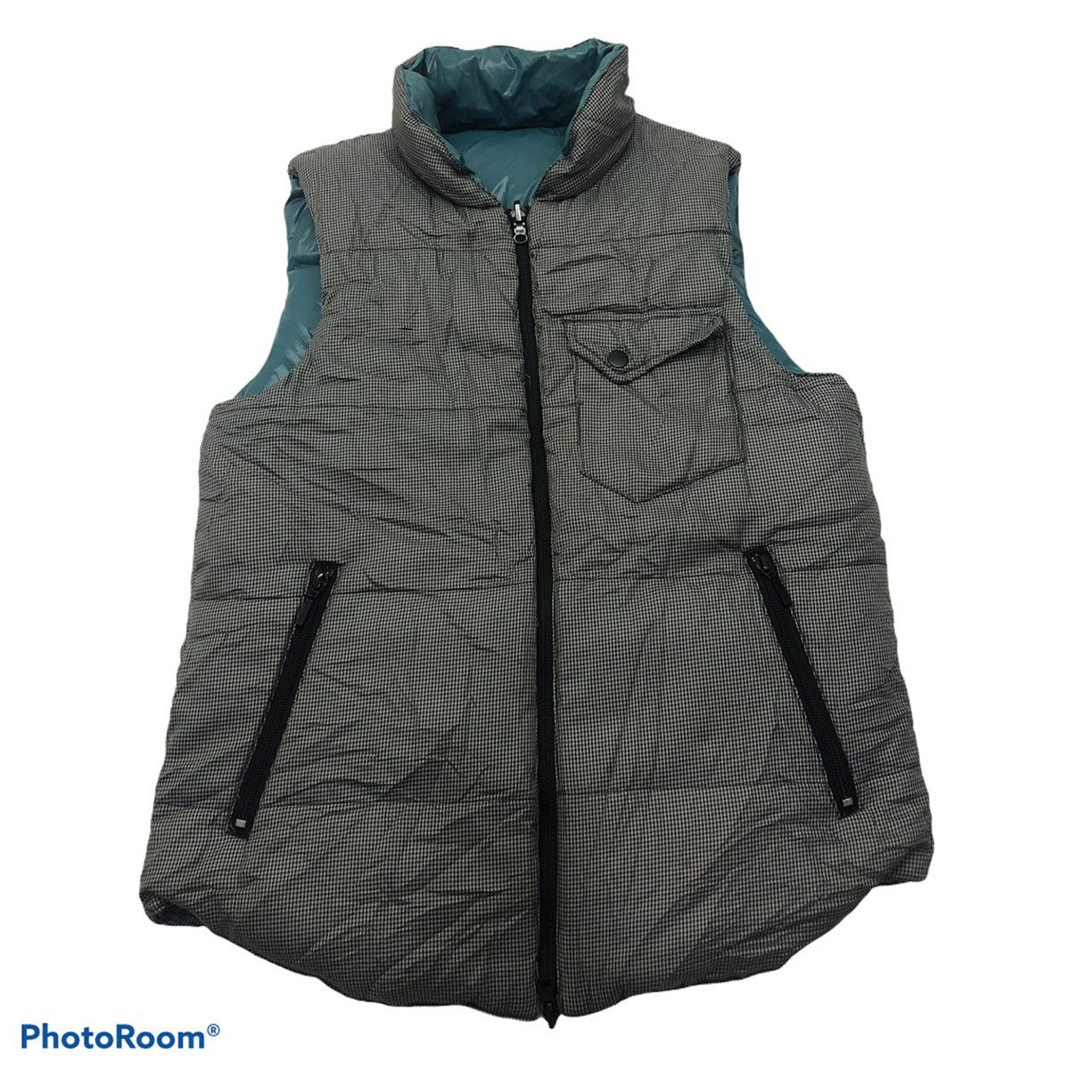 Japanese Brand Rattle Trap reversible Puffer Vest Size US M / EU 48-50 / 2 - 2 Thumbnail