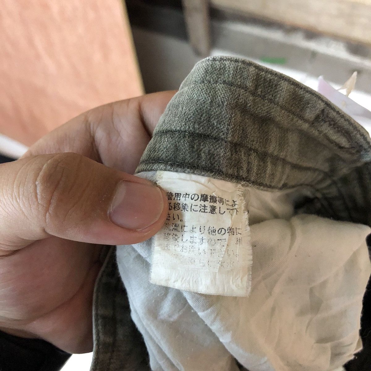 Japanese Brand DL Near By dirty worn distressed Cargo Pants #1467 Size US 35 - 15 Thumbnail