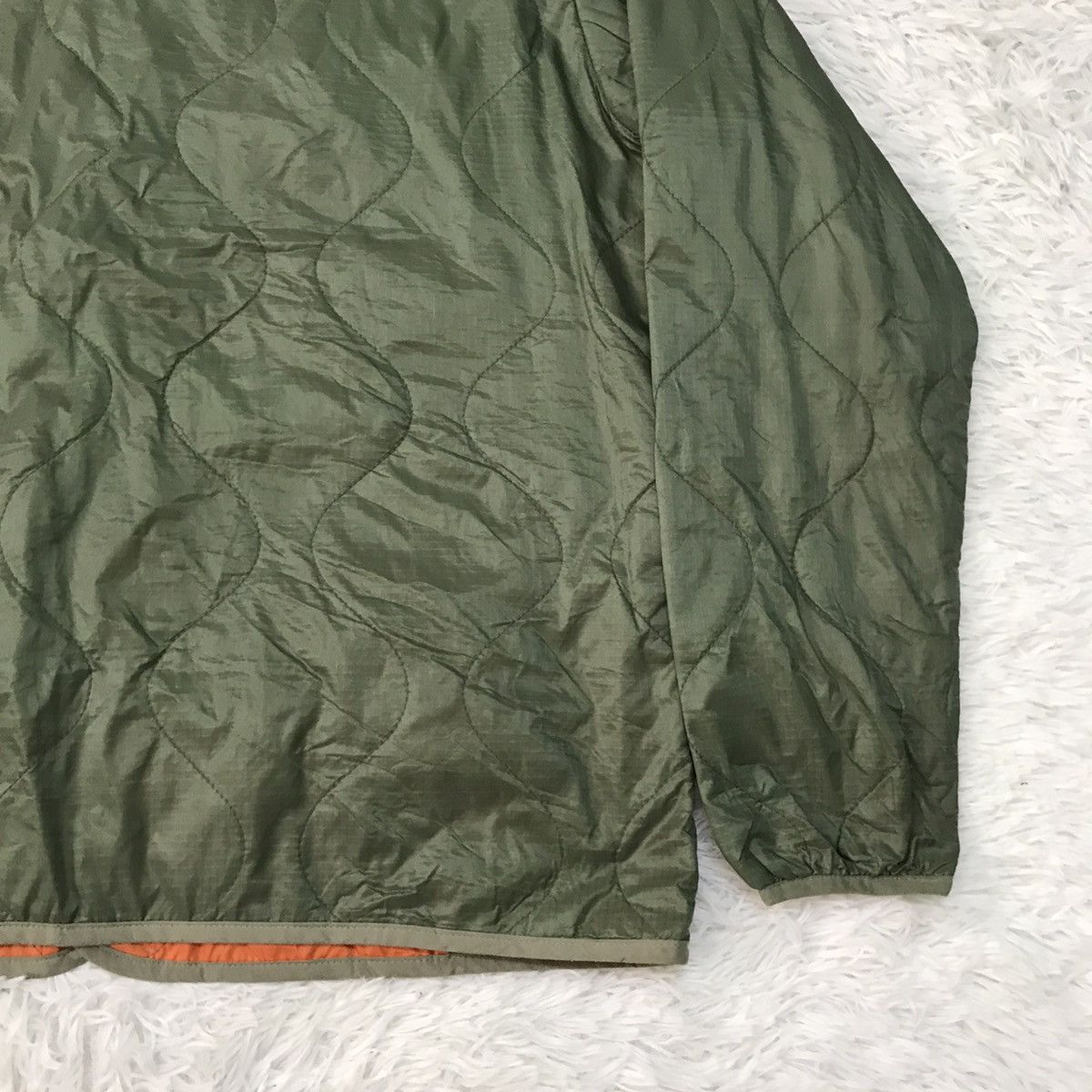 Alpha Industries Alpha Industries Quilted Outdoor Button Jacket Size US XL / EU 56 / 4 - 10 Thumbnail