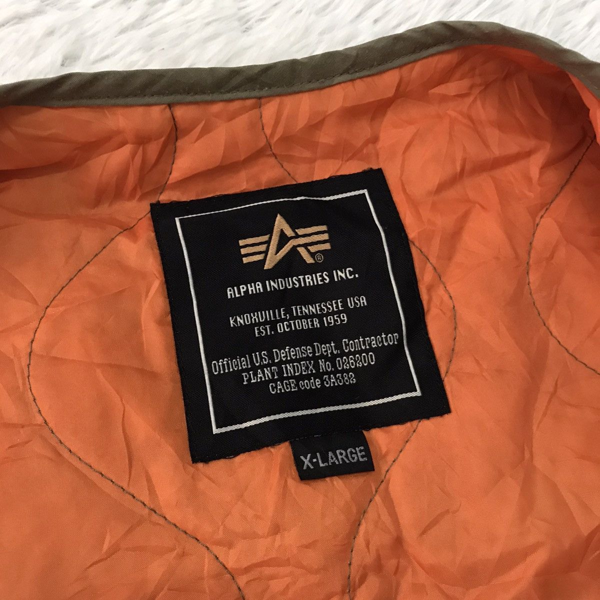 Alpha Industries Alpha Industries Quilted Outdoor Button Jacket Size US XL / EU 56 / 4 - 14 Thumbnail