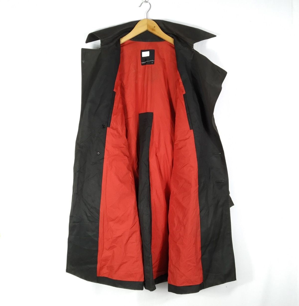 Japanese Brand × Lad Musician × Vintage Vintage Lad Musician Double Collar Punk Style Long Coat Size US S / EU 44-46 / 1 - 4 Thumbnail
