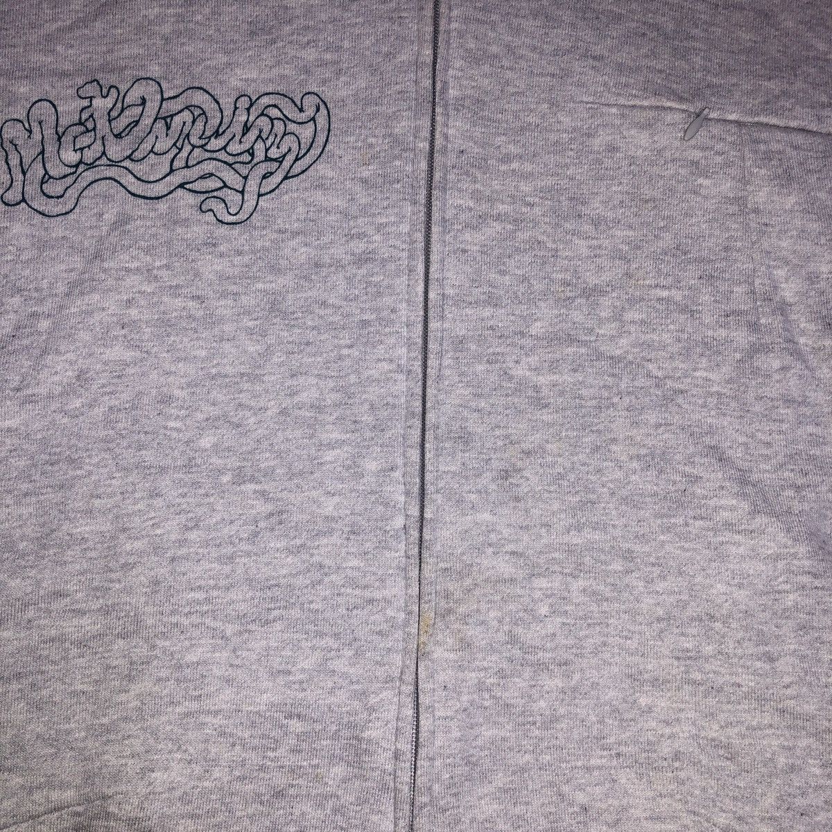 Undercover UNDERCOVERISM COLLECTION GREY SWEAT BOMBER WITH MAT BRAIN Size US L / EU 52-54 / 3 - 3 Thumbnail
