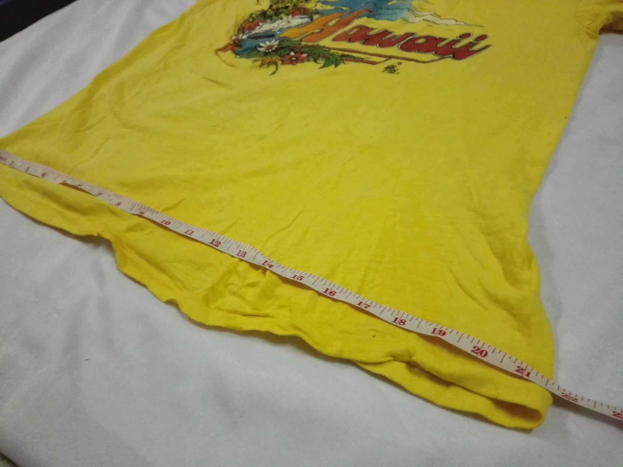 Vintage RARE VINTAGE 70s HAWAII RAINBOWS POLY TEES Size US M / EU 48-50 / 2 - 10 Thumbnail