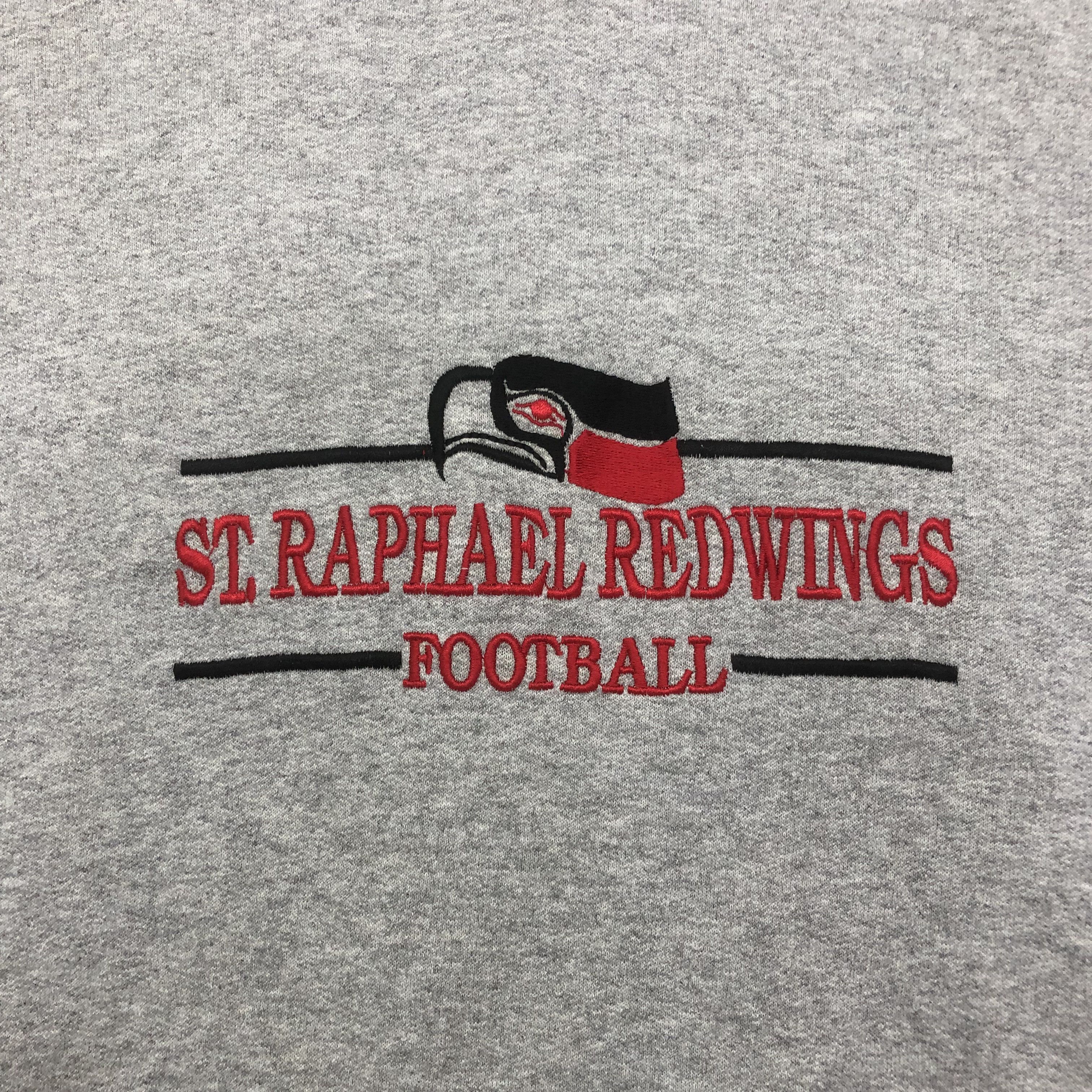 Gildan St Raphael Red Wings Football Hoodie Size US S / EU 44-46 / 1 - 4 Thumbnail