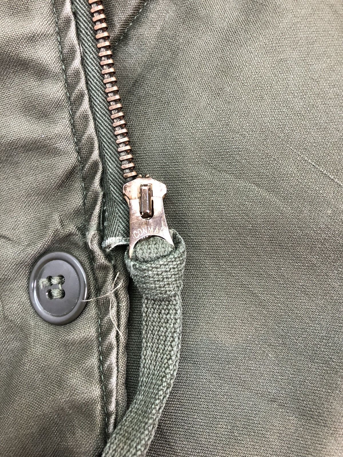 Vintage Military Heavy Green Army Jacket Size US L / EU 52-54 / 3 - 12 Thumbnail
