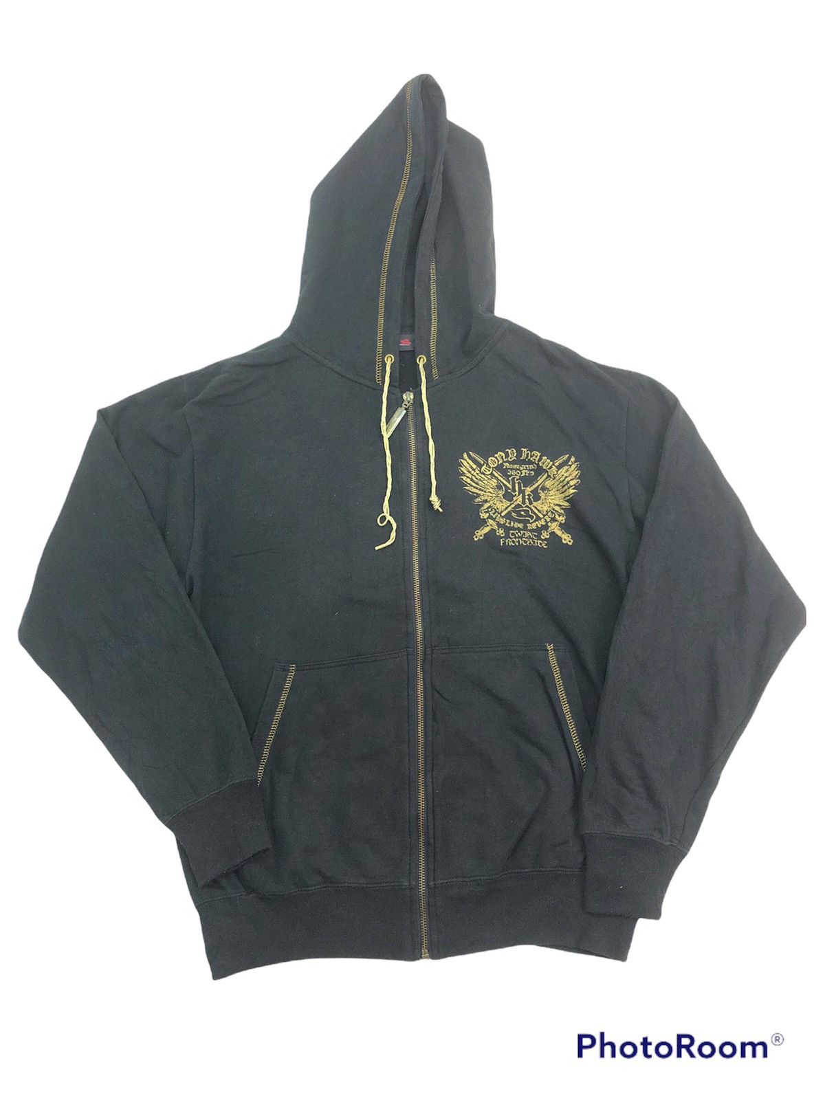 Tony Hawk Tony Hawks Big Logo Zipper Hoodie Size US M / EU 48-50 / 2 - 2 Thumbnail