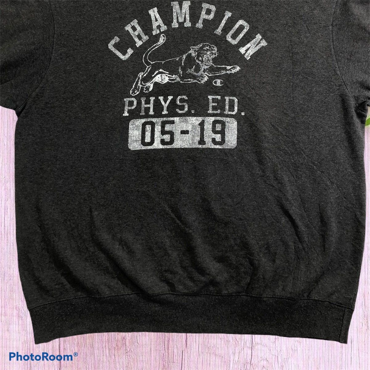 Champion × Vintage Vintage Champion big logo crewneck pull over sweater Size US XXL / EU 58 / 5 - 4 Thumbnail