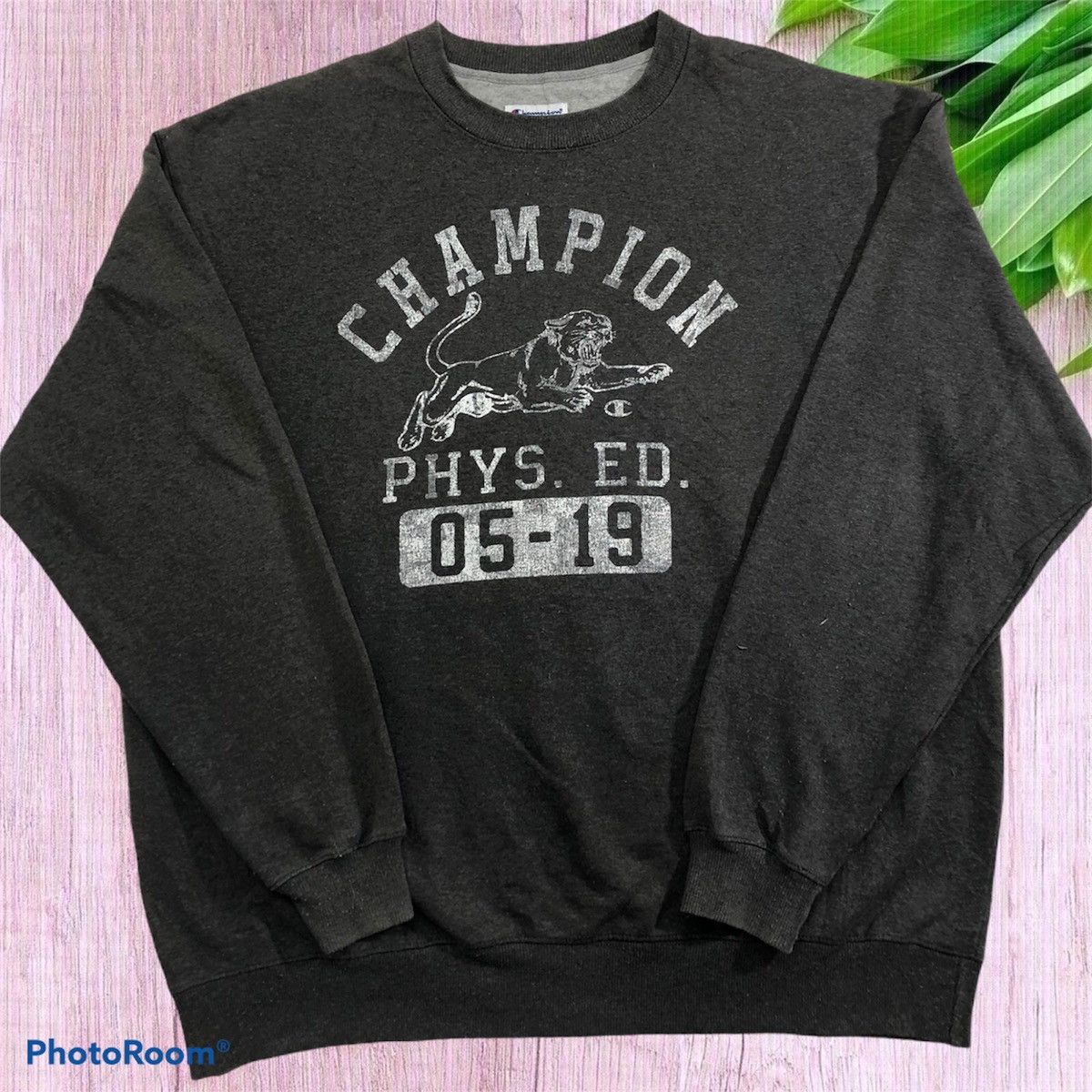 Champion × Vintage Vintage Champion big logo crewneck pull over sweater Size US XXL / EU 58 / 5 - 1 Thumbnail