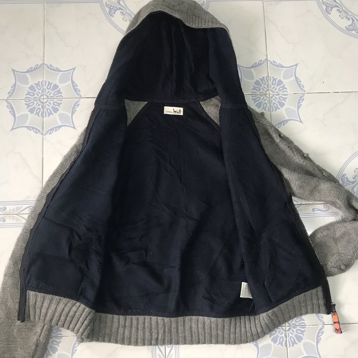 Japanese Brand Steals Nice Design Titicaca Sweater Jacket Hooded Size US M / EU 48-50 / 2 - 14 Thumbnail