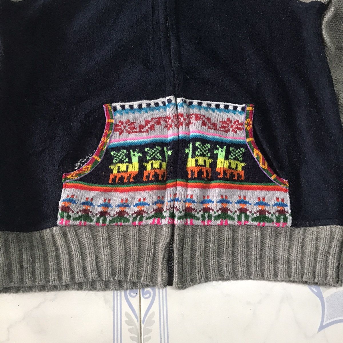 Japanese Brand Steals Nice Design Titicaca Sweater Jacket Hooded Size US M / EU 48-50 / 2 - 8 Thumbnail
