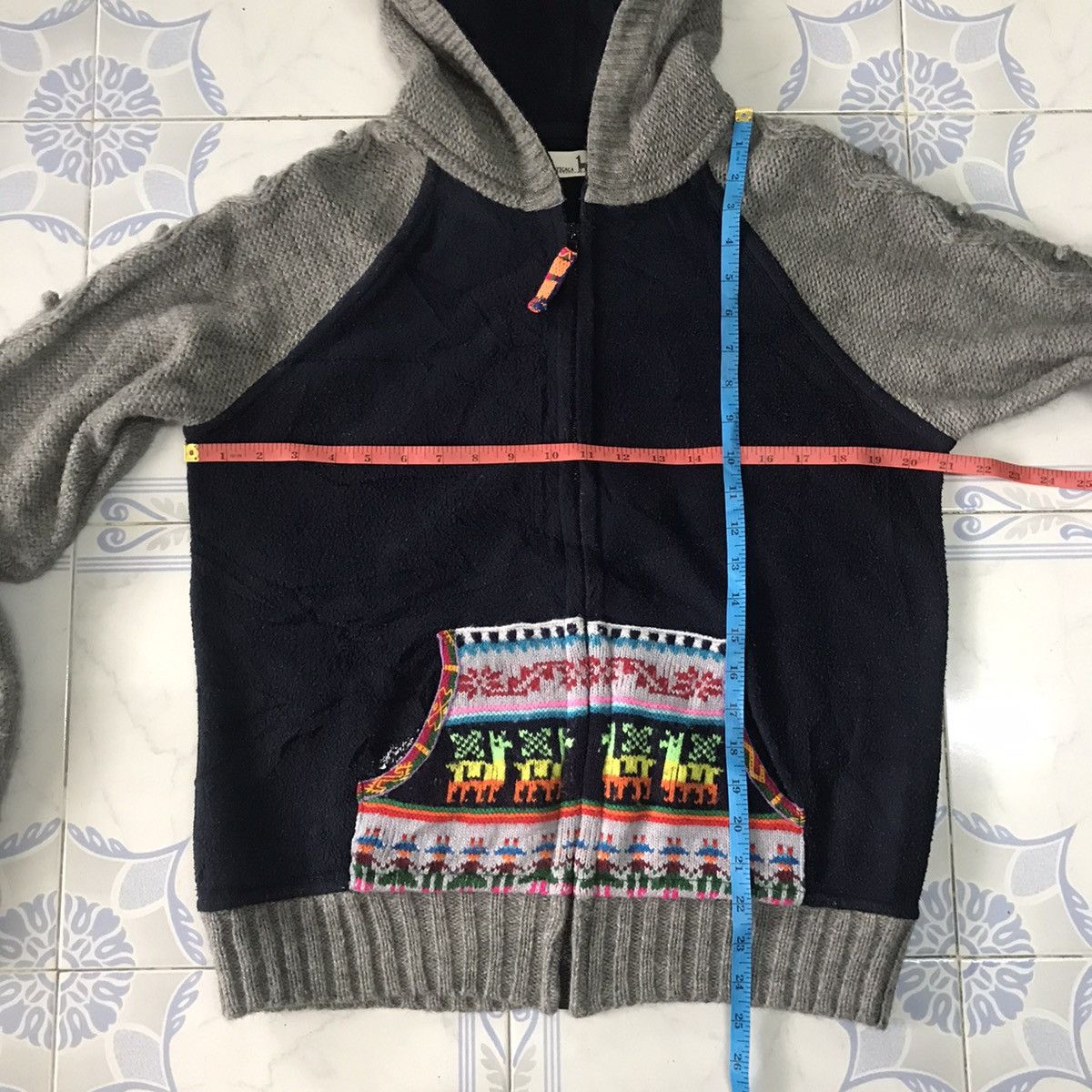 Japanese Brand Steals Nice Design Titicaca Sweater Jacket Hooded Size US M / EU 48-50 / 2 - 15 Thumbnail