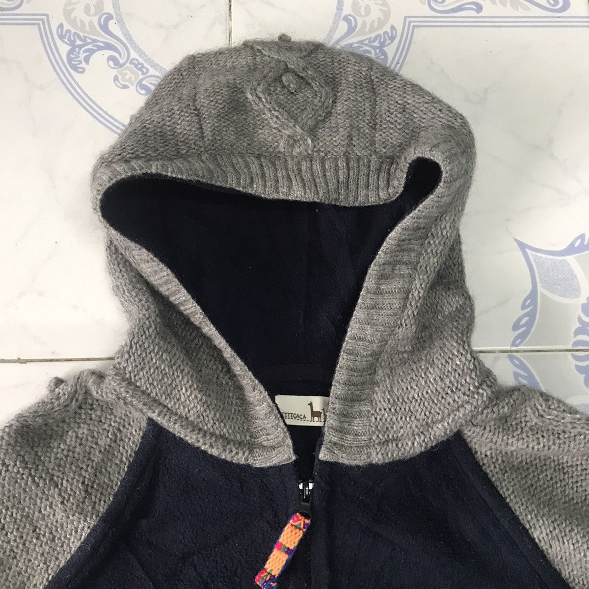 Japanese Brand Steals Nice Design Titicaca Sweater Jacket Hooded Size US M / EU 48-50 / 2 - 7 Thumbnail