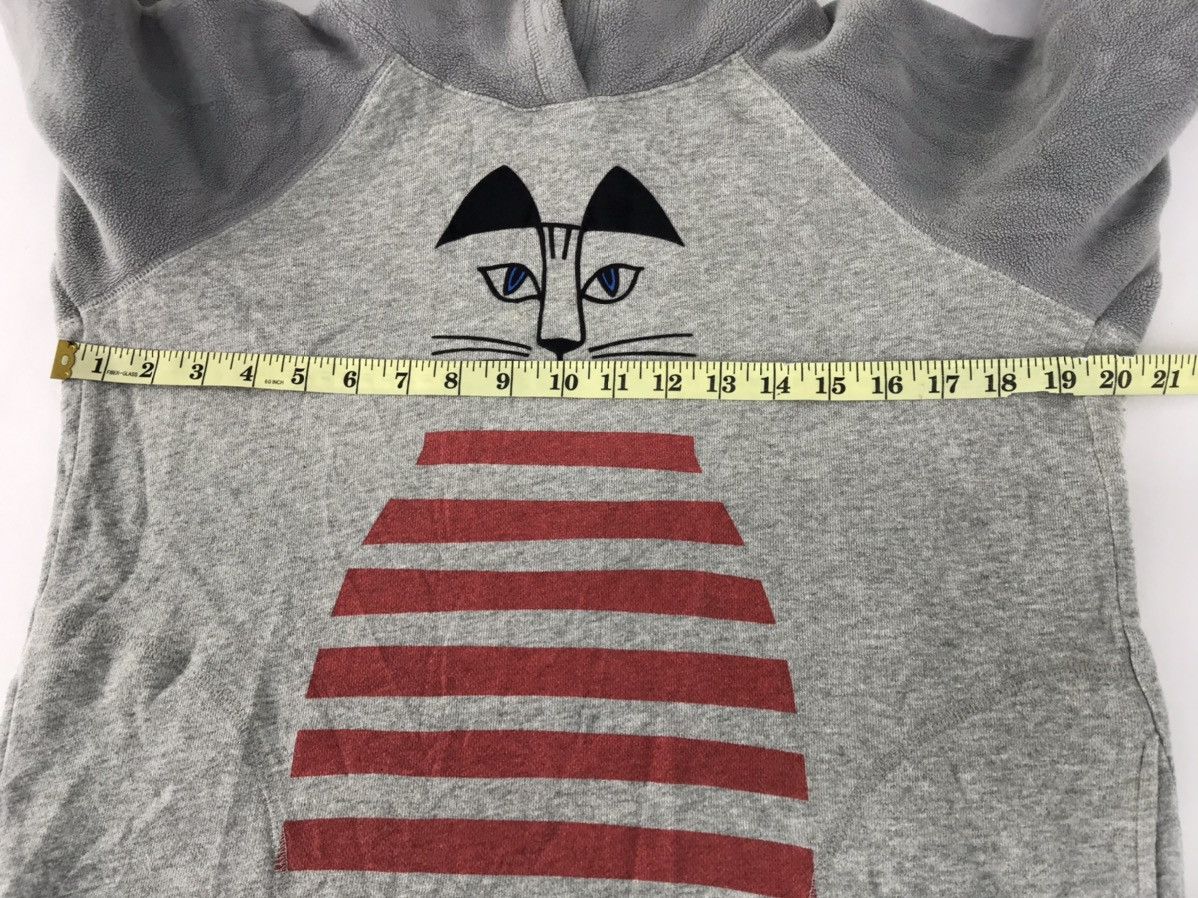 Japanese Brand Lisa Larson Ceramist Designer Big Cat Logo Hoodies Size M Size US M / EU 48-50 / 2 - 9 Thumbnail