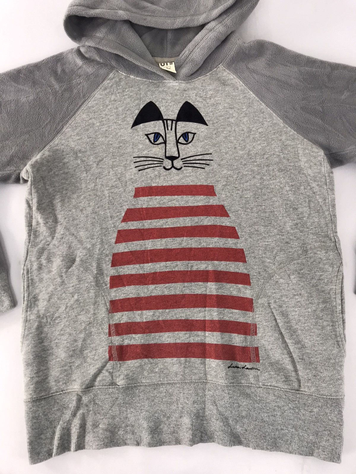 Japanese Brand Lisa Larson Ceramist Designer Big Cat Logo Hoodies Size M Size US M / EU 48-50 / 2 - 3 Thumbnail