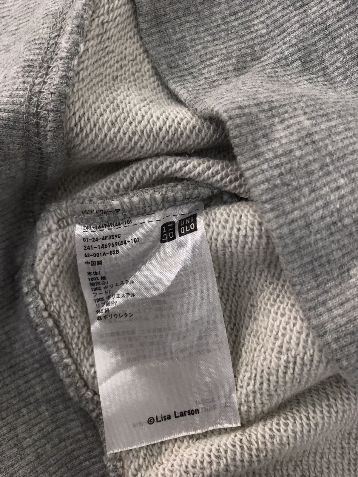 Japanese Brand Lisa Larson Ceramist Designer Big Cat Logo Hoodies Size M Size US M / EU 48-50 / 2 - 7 Thumbnail