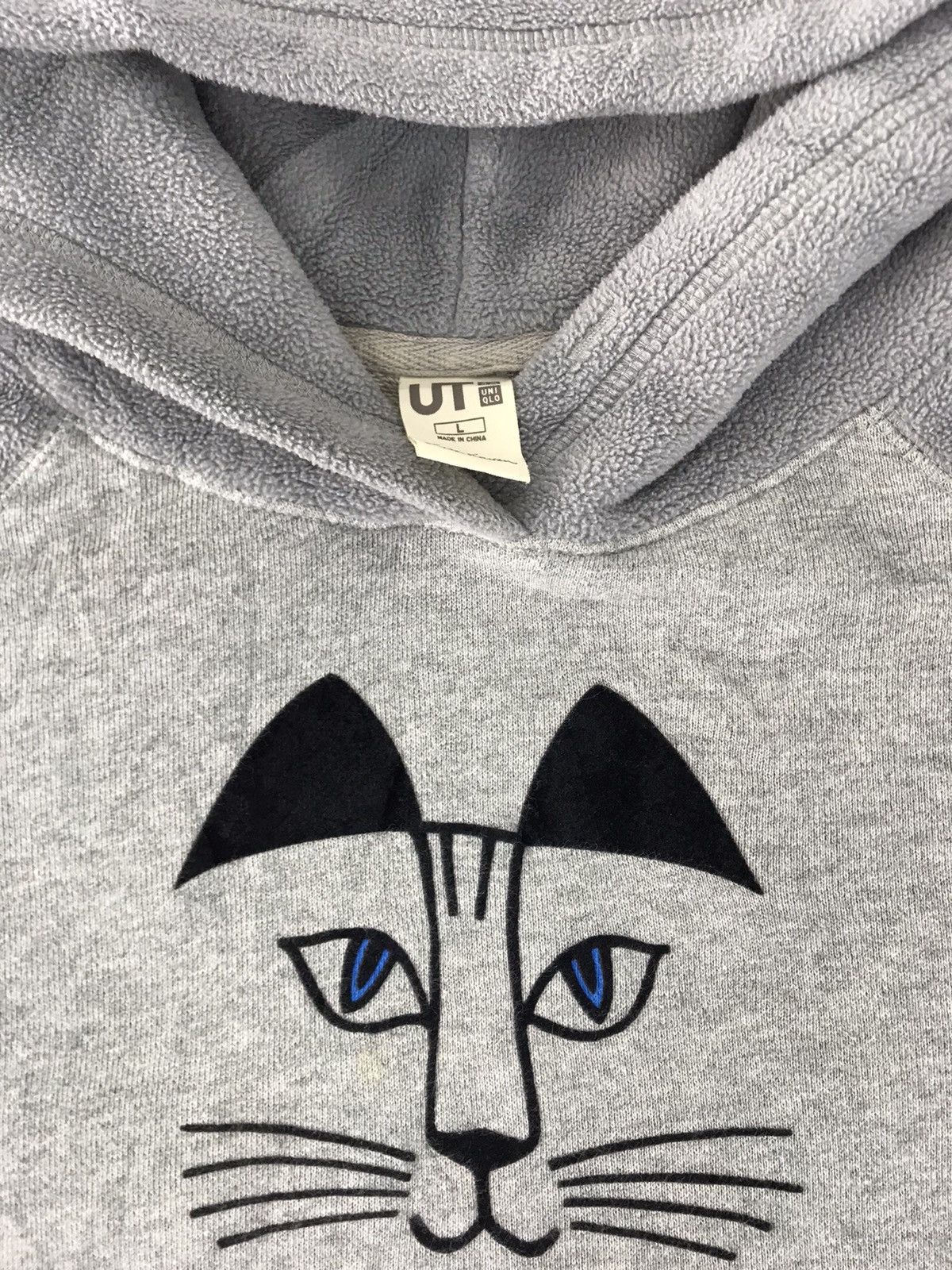 Japanese Brand Lisa Larson Ceramist Designer Big Cat Logo Hoodies Size M Size US M / EU 48-50 / 2 - 4 Thumbnail