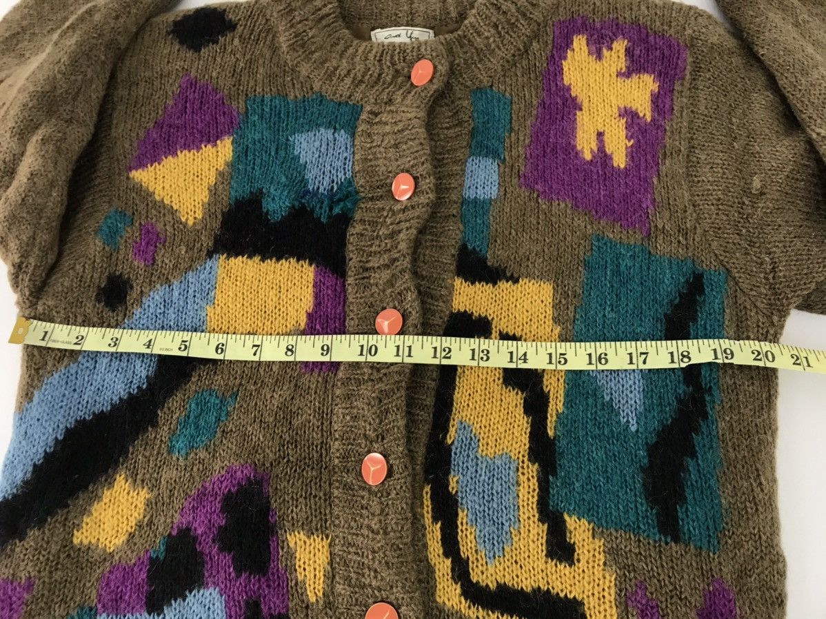 Other And You Hype Knitwear Abstract Design Cardigan Jacket Size US M / EU 48-50 / 2 - 9 Thumbnail