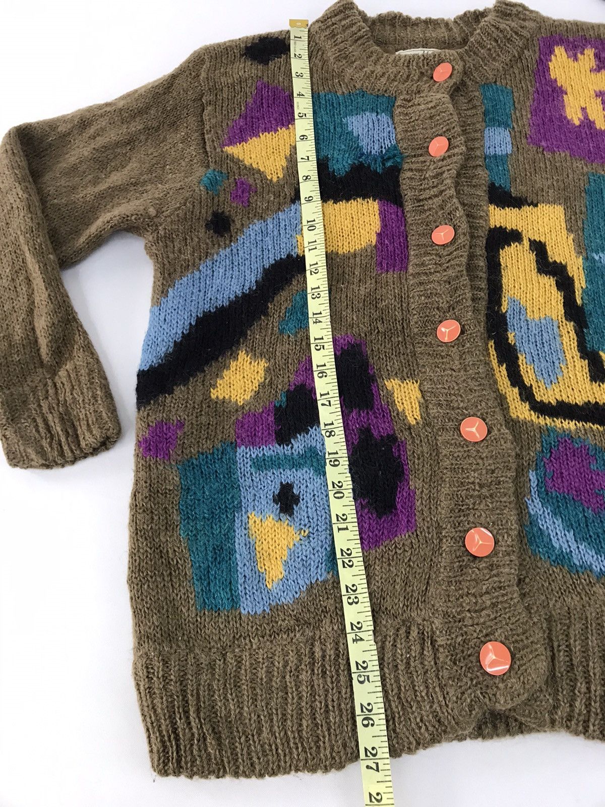 Other And You Hype Knitwear Abstract Design Cardigan Jacket Size US M / EU 48-50 / 2 - 10 Thumbnail