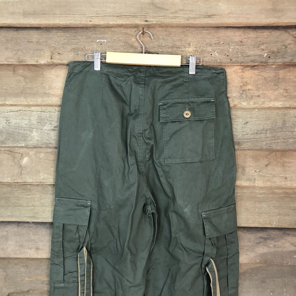 Japanese Brand DL Roshises Yp Trooph Cargo Multipocket Pants #1484 Size US 35 - 2 Thumbnail