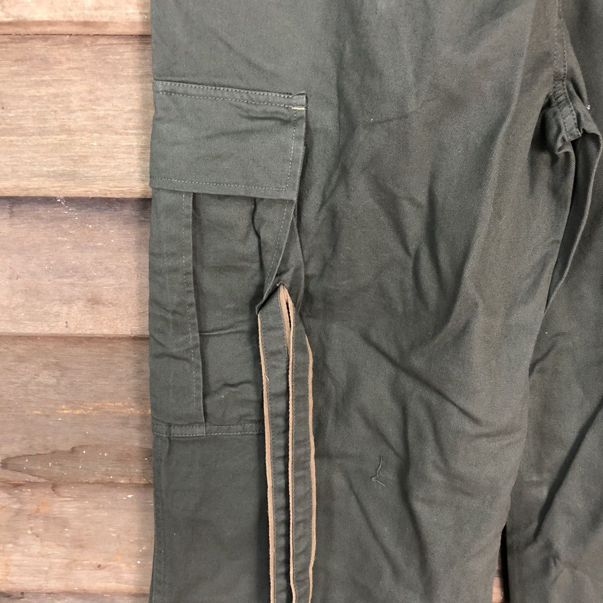 Japanese Brand DL Roshises Yp Trooph Cargo Multipocket Pants #1484 Size US 35 - 5 Thumbnail