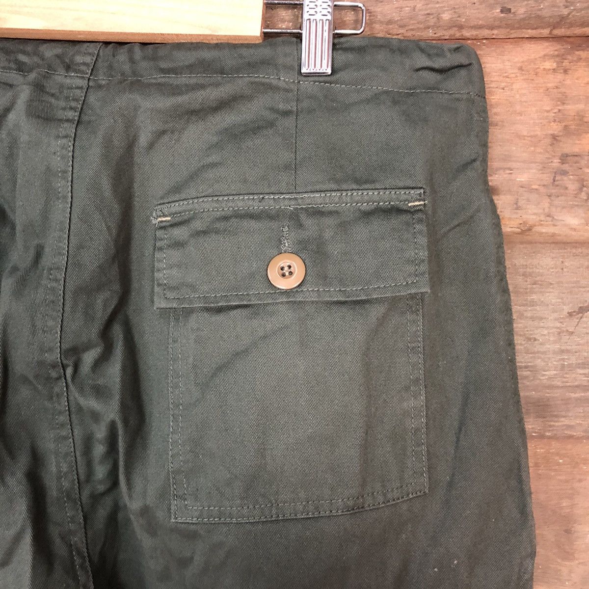 Japanese Brand DL Roshises Yp Trooph Cargo Multipocket Pants #1484 Size US 35 - 4 Thumbnail