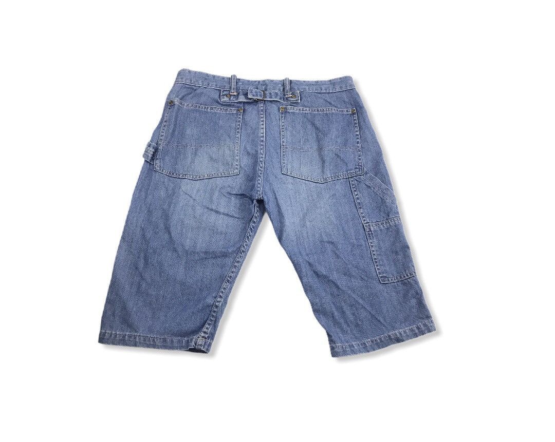 Japanese Brand × Lucky Brand Lucky Store Denim Short Pant Jeans Streewear Style Size US 32 / EU 48 - 2 Thumbnail
