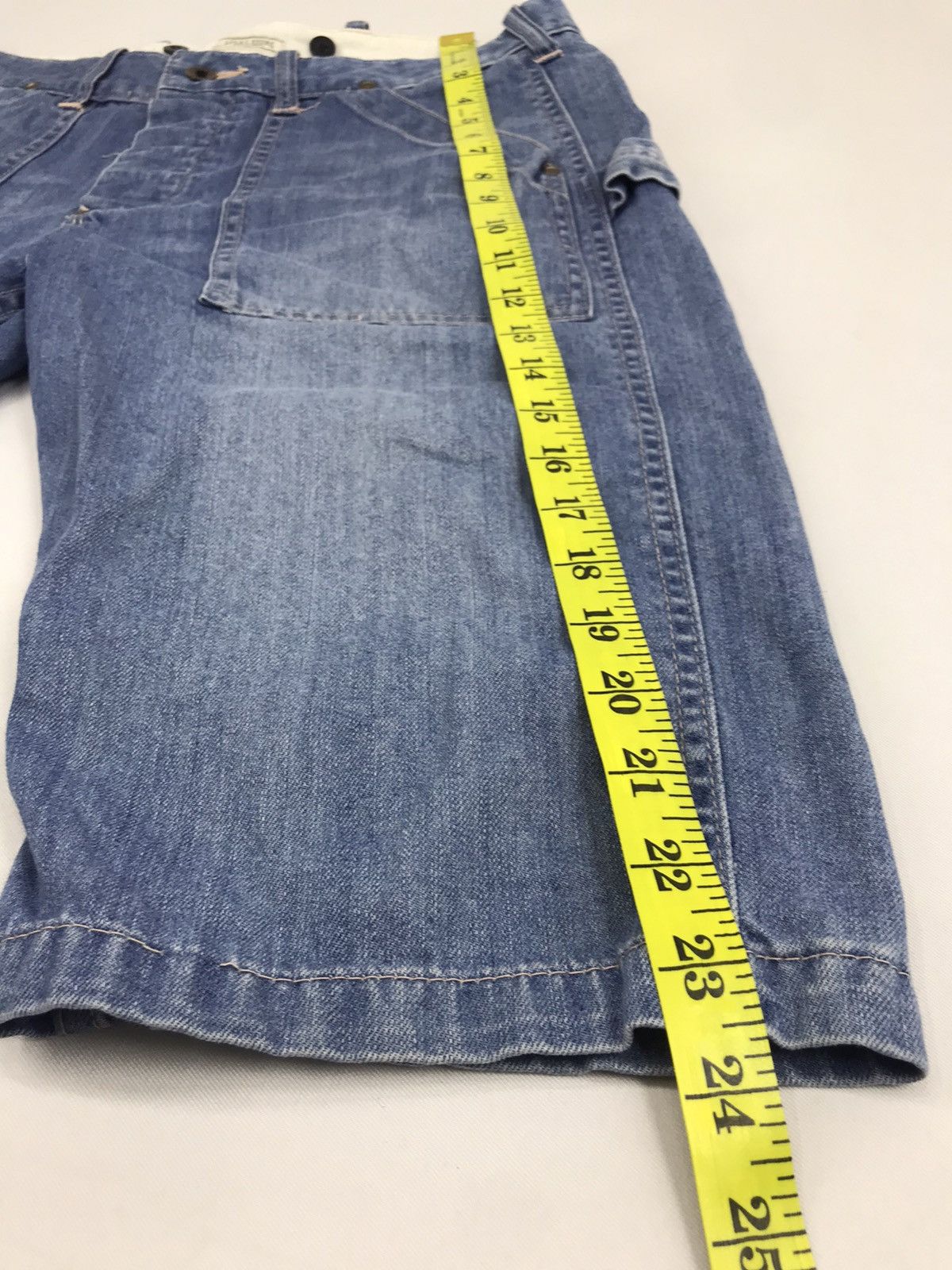 Japanese Brand × Lucky Brand Lucky Store Denim Short Pant Jeans Streewear Style Size US 32 / EU 48 - 5 Thumbnail