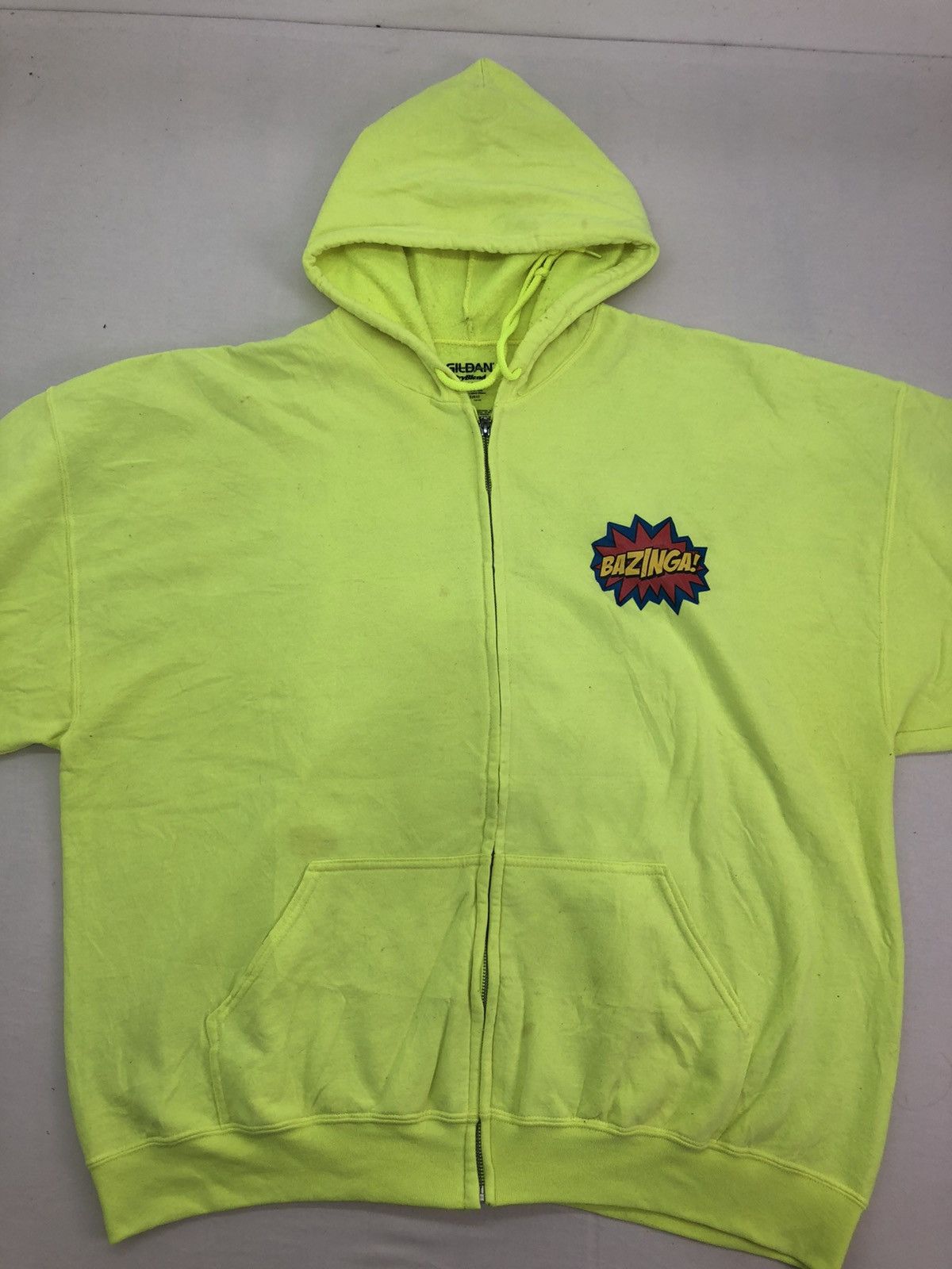 Gildan BAZINGA SWEATSHIRT HOODIE Size US XXL / EU 58 / 5 - 3 Thumbnail