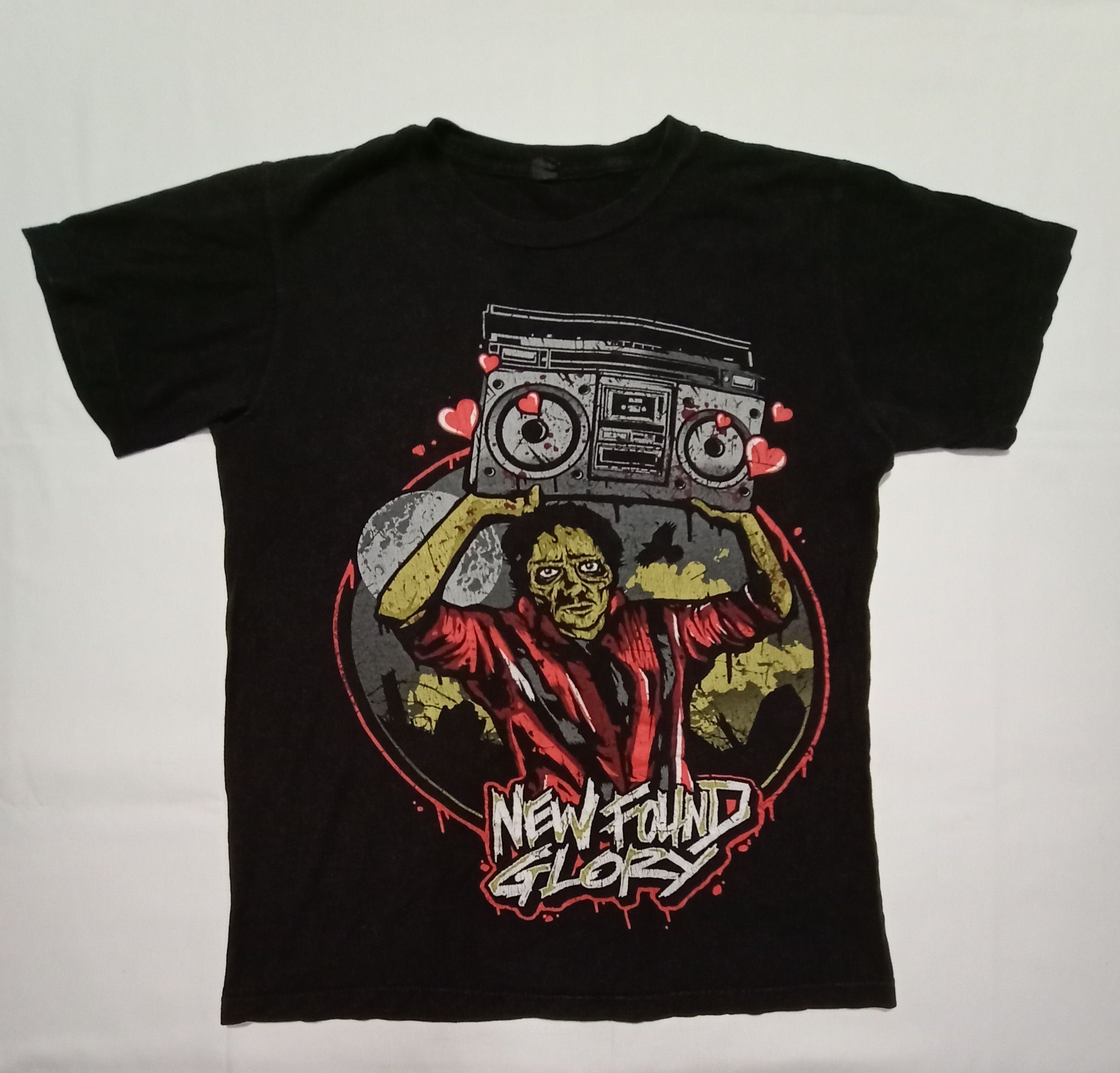 Band Tees New Found Glory Rock Band Tees Spell Out Logo Tultex Tax Size US S / EU 44-46 / 1 - 1 Thumbnail